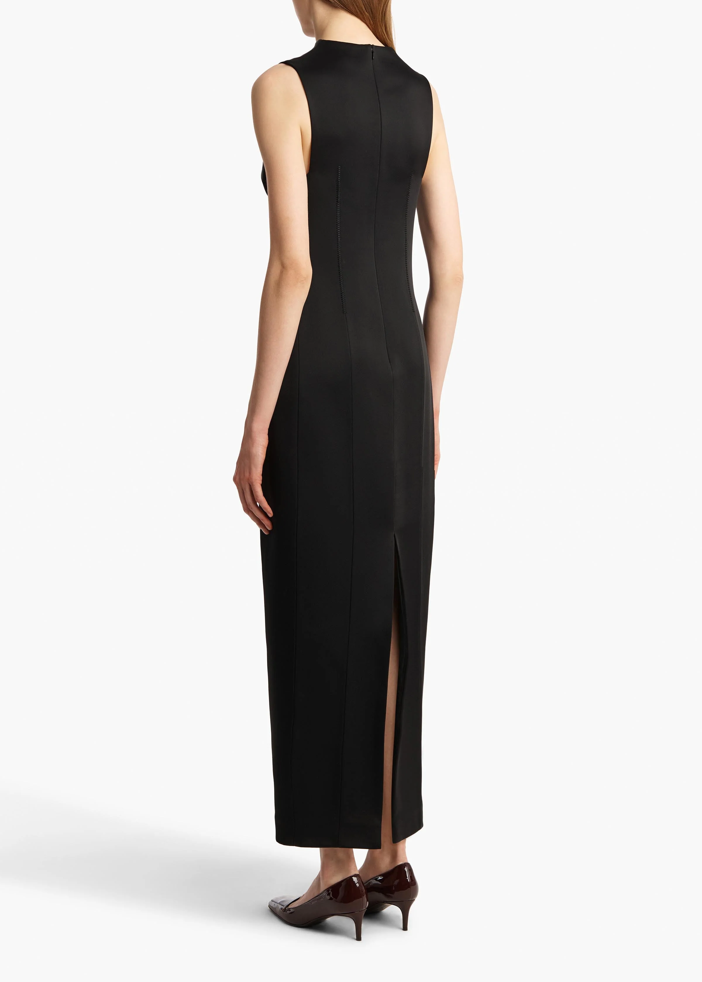 Khaite - Shoshanna Dress in Black - Image 4