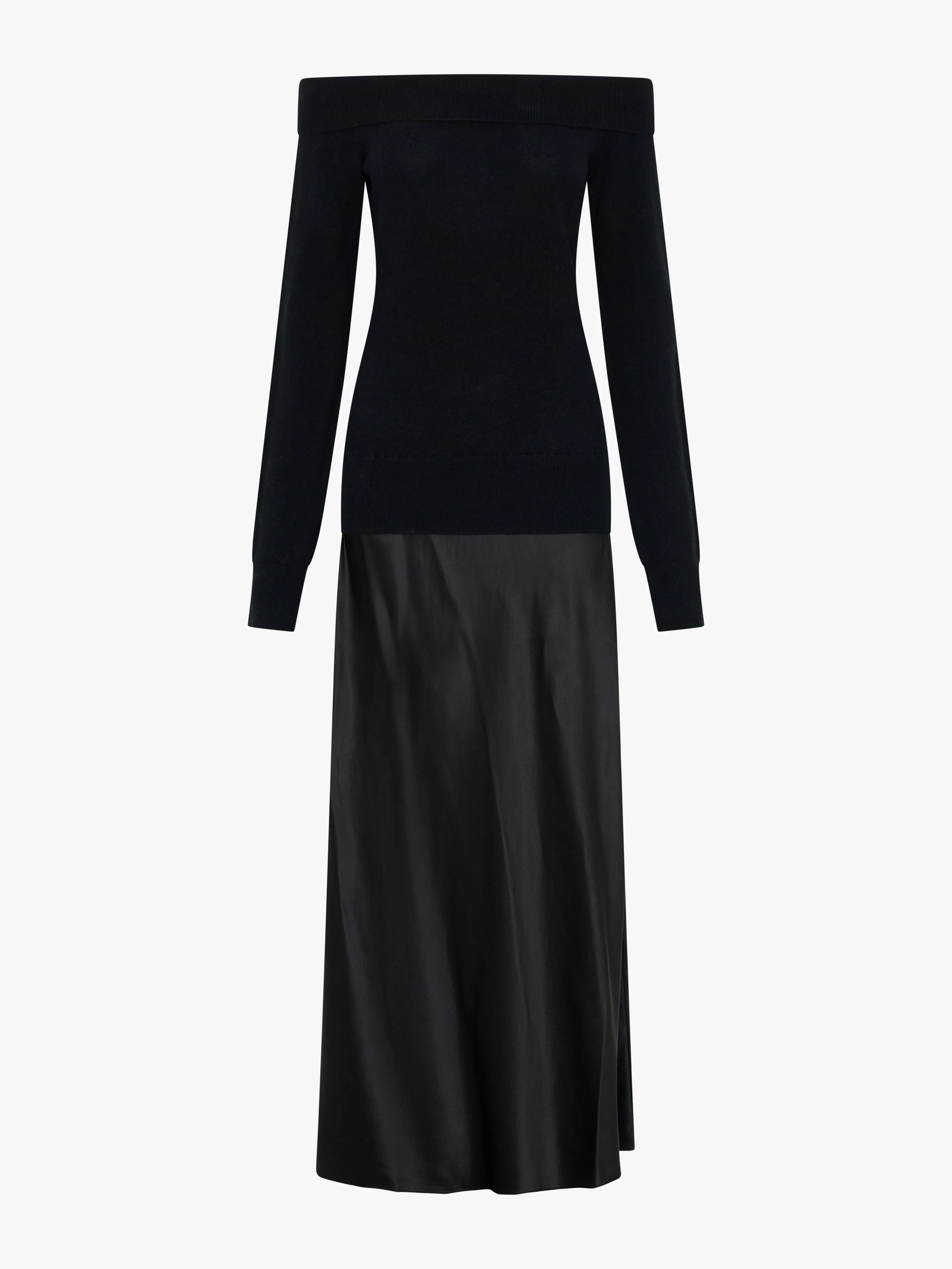 Christopher Esber - Shoulderless Cashmere Monument Dress - Image 5