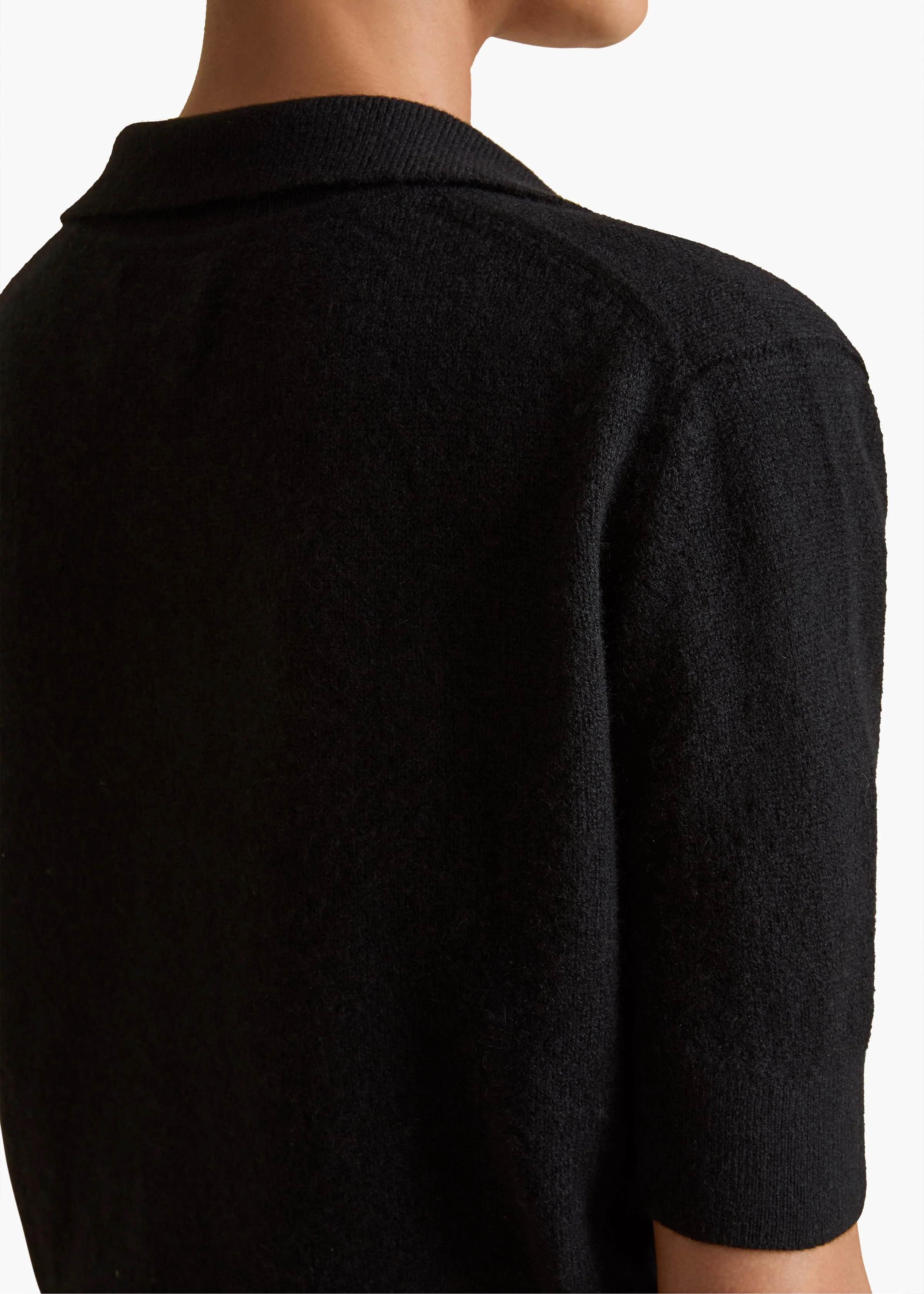 Khaite - Shrunken Jo Sweater in Black - Image 5