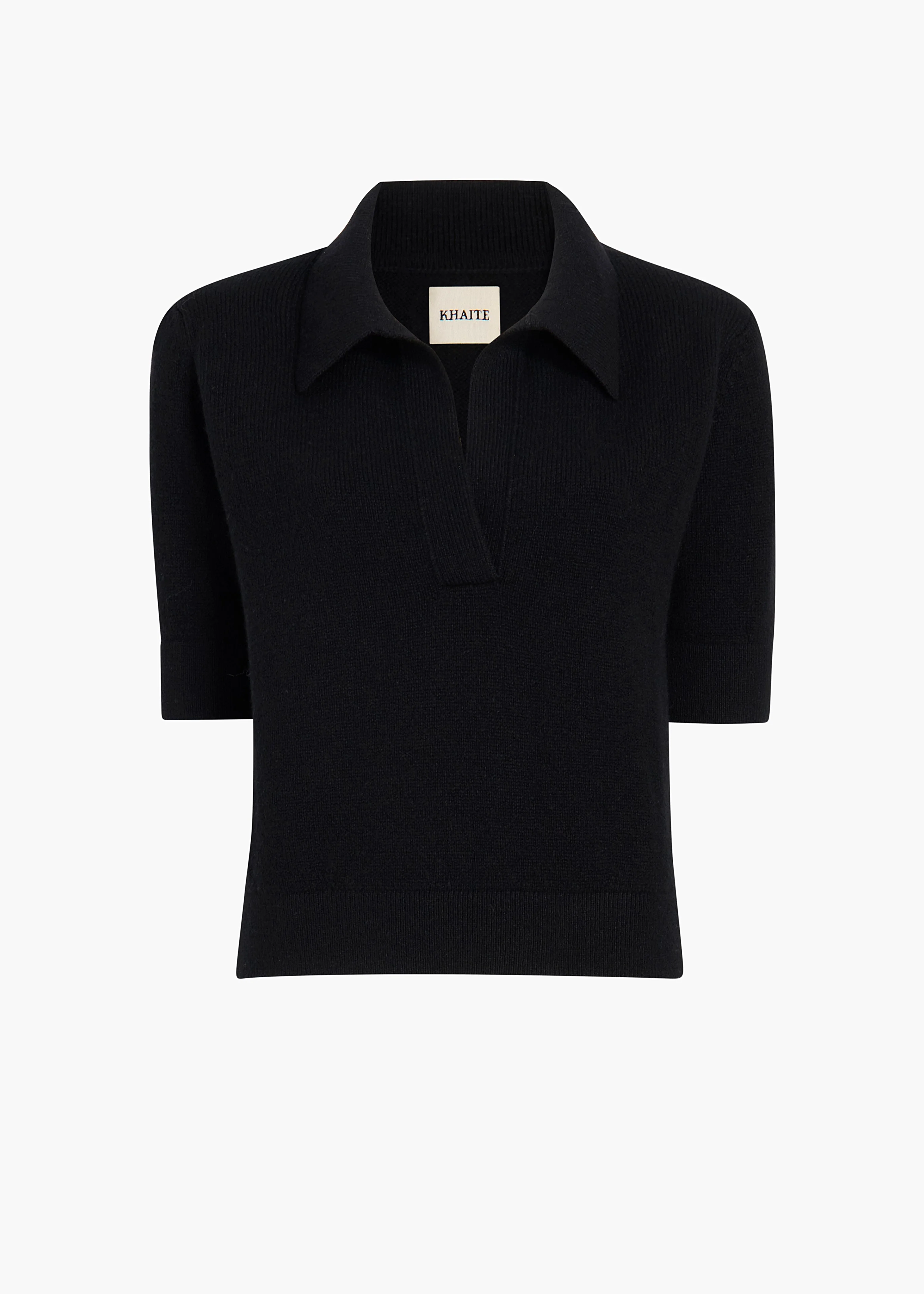 Khaite - Shrunken Jo Sweater in Black - Image 8