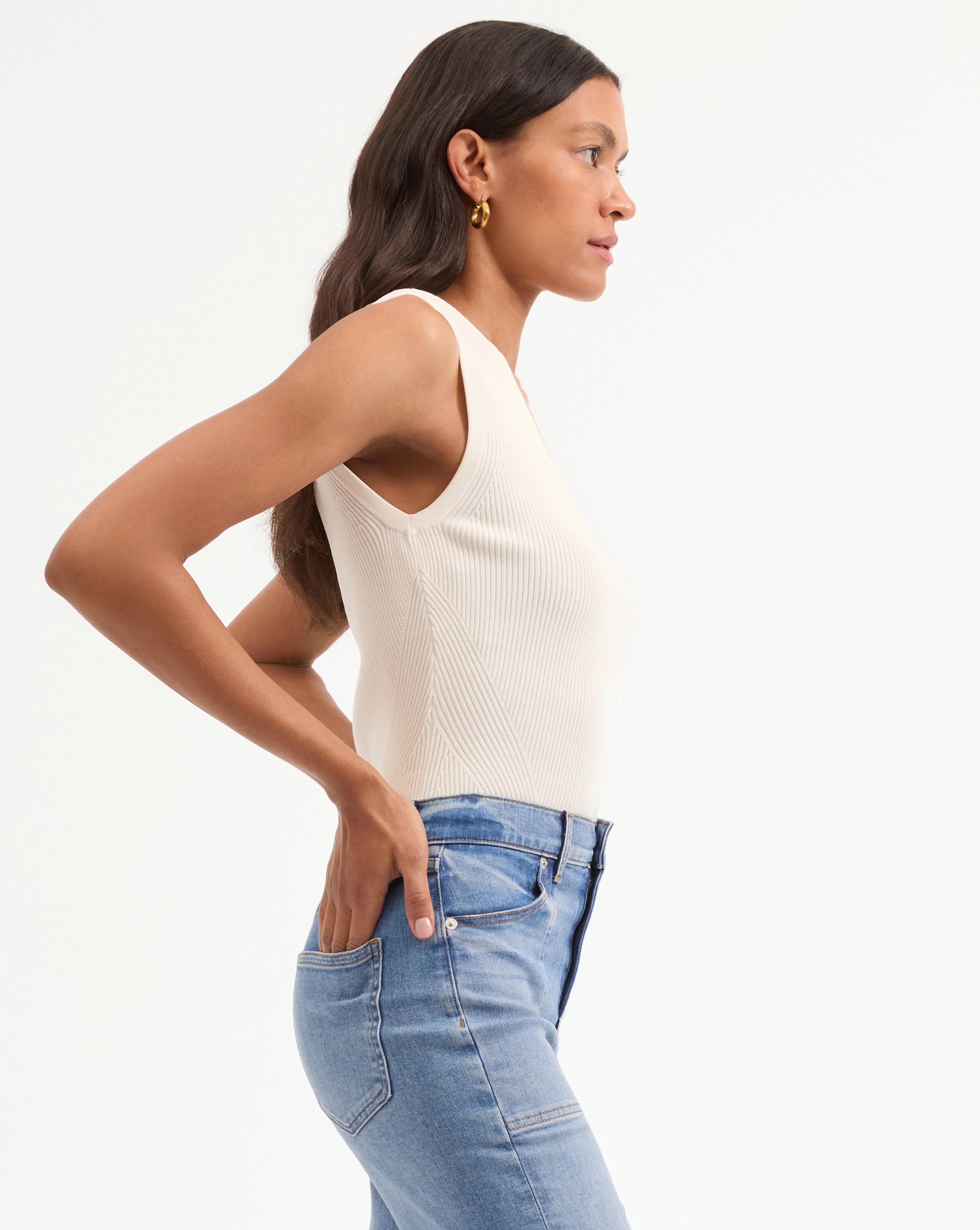 Veronica Beard - Sid Knit Tank Top - Image 3
