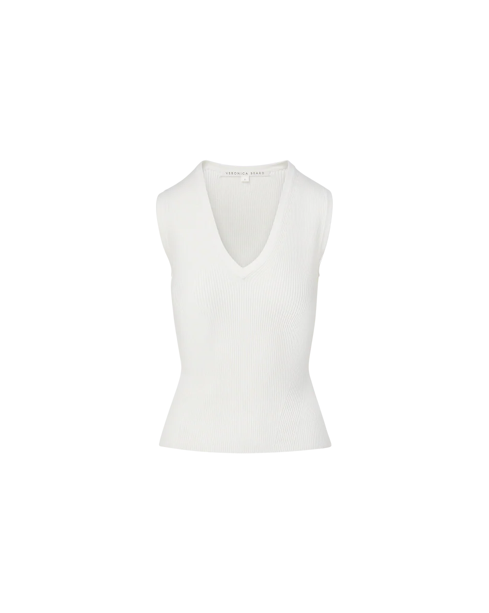 Veronica Beard - Sid Knit Tank Top - Image 6