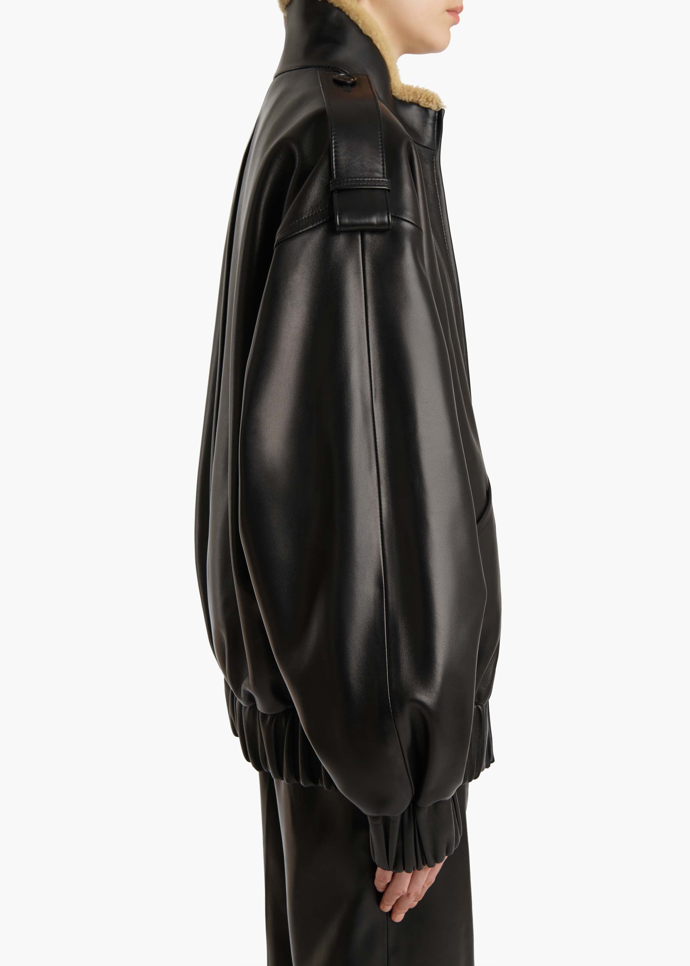 Khaite - Sigi Jacket in Black Leather - Image 14
