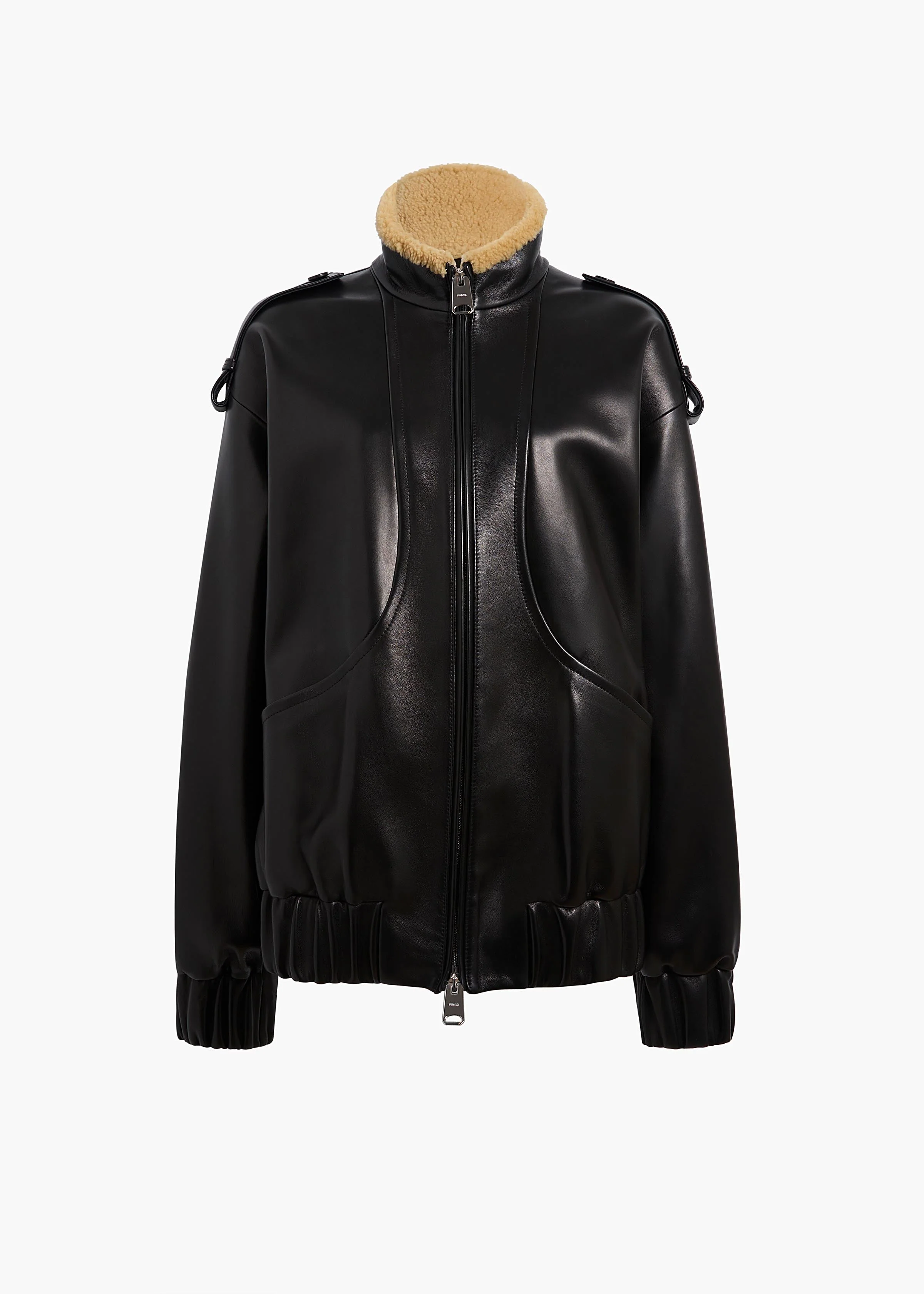 Khaite - Sigi Jacket in Black Leather - Image 9