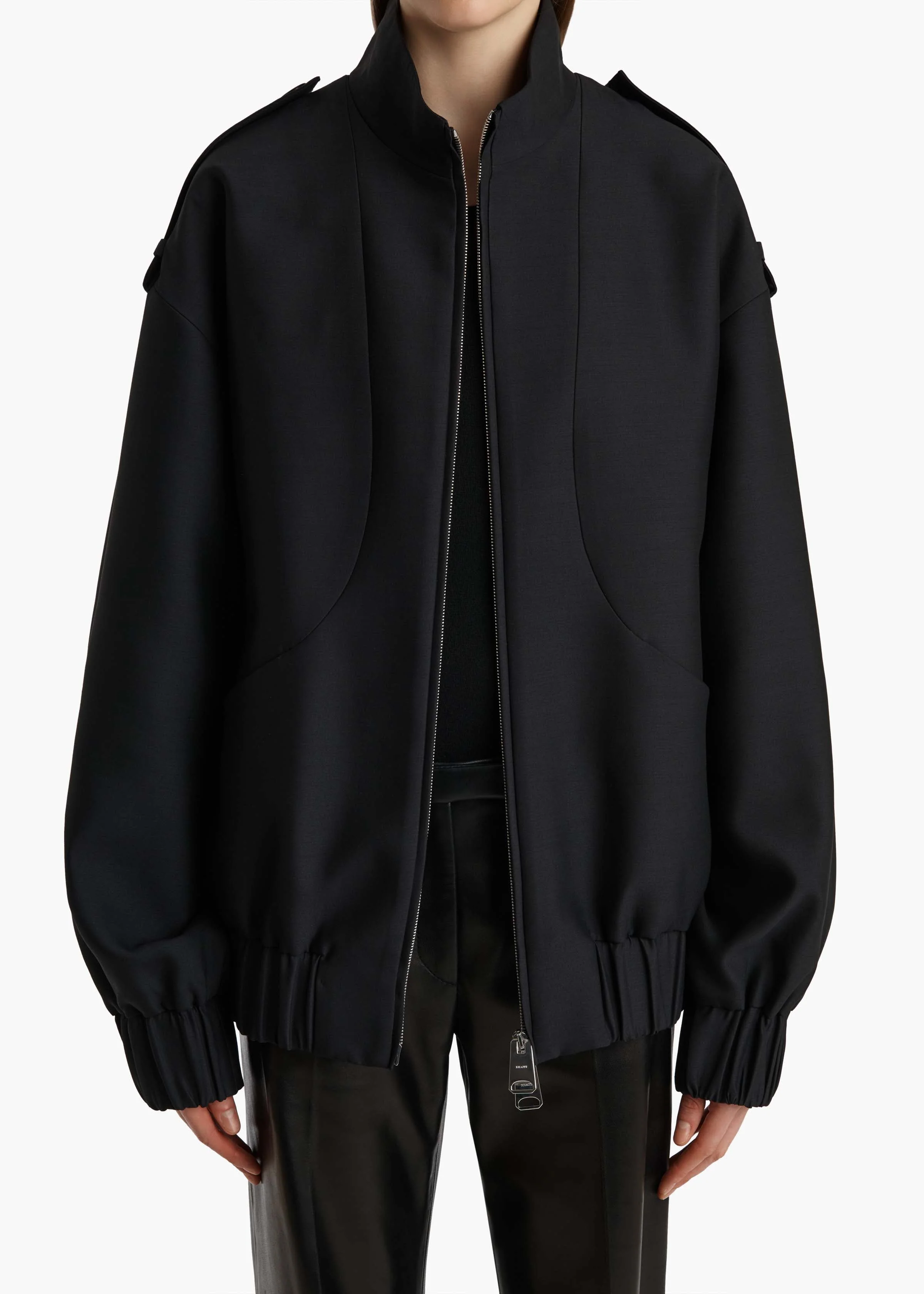 Khaite - Sigi Jacket in Black - Image 13