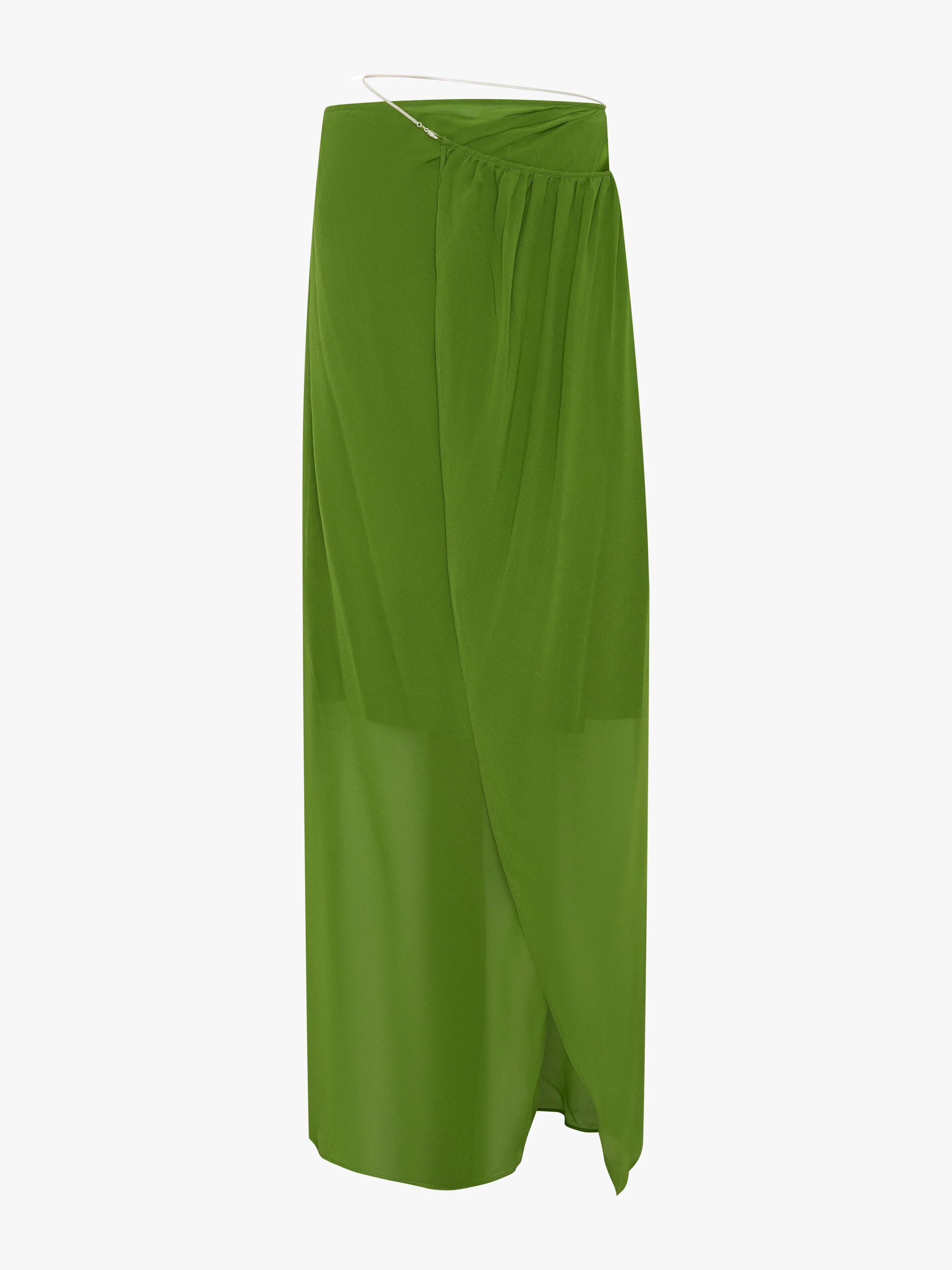 Christopher Esber - Silk Chain Sarong Skirt - Image 5