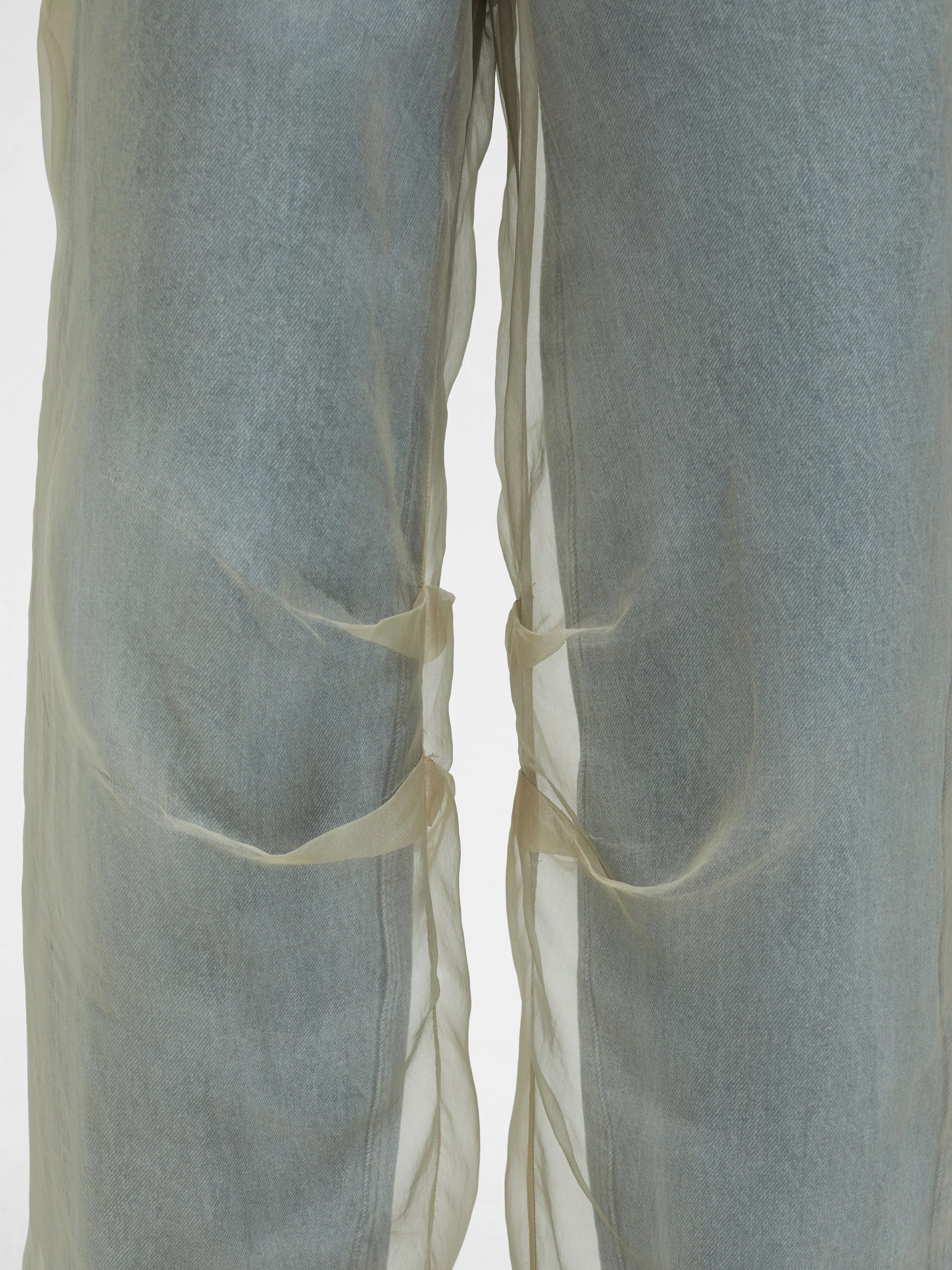 Christopher Esber - Silk Parchment Denim Jean - Image 5