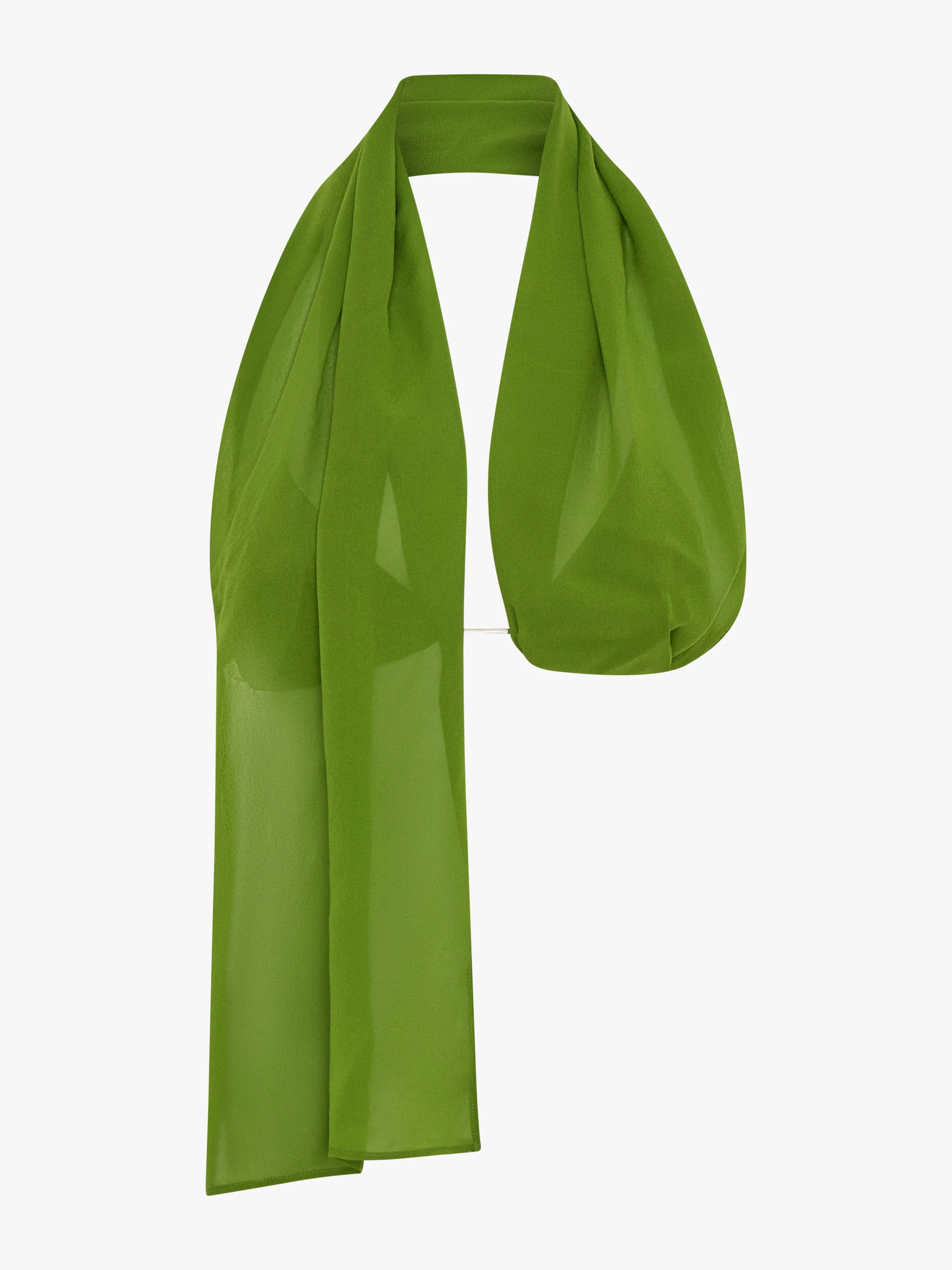 Christopher Esber - Silk Scarf Chain Bra Top - Image 5