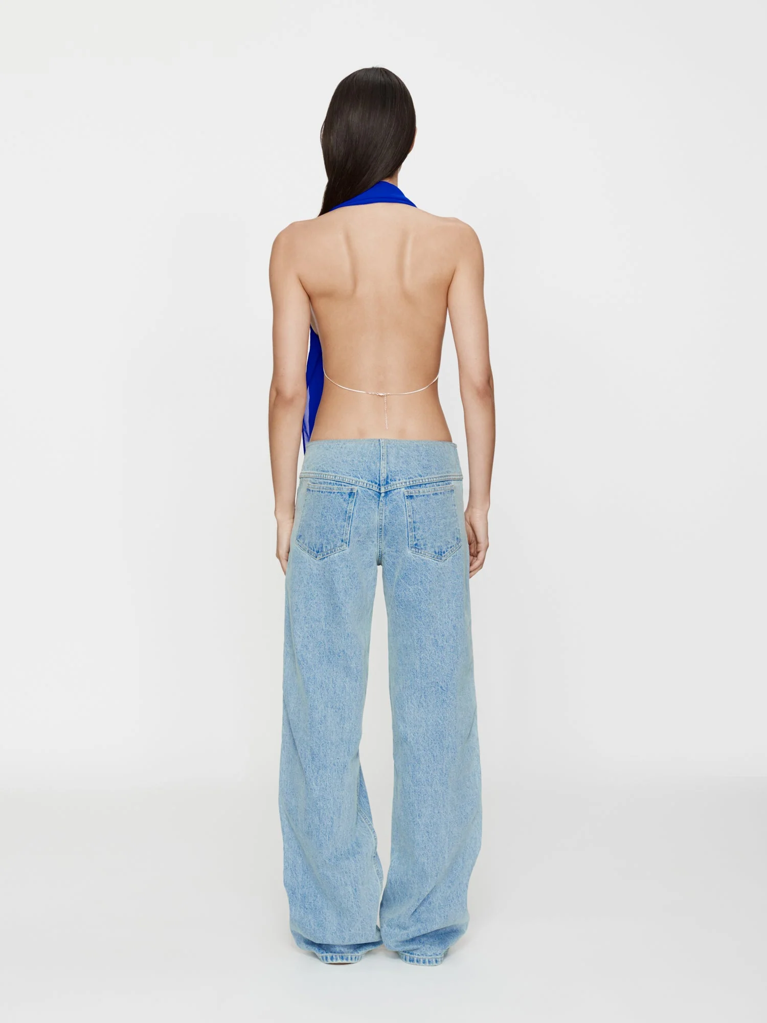 Christopher Esber - Silk Scarf Chain Bra Top - Image 5