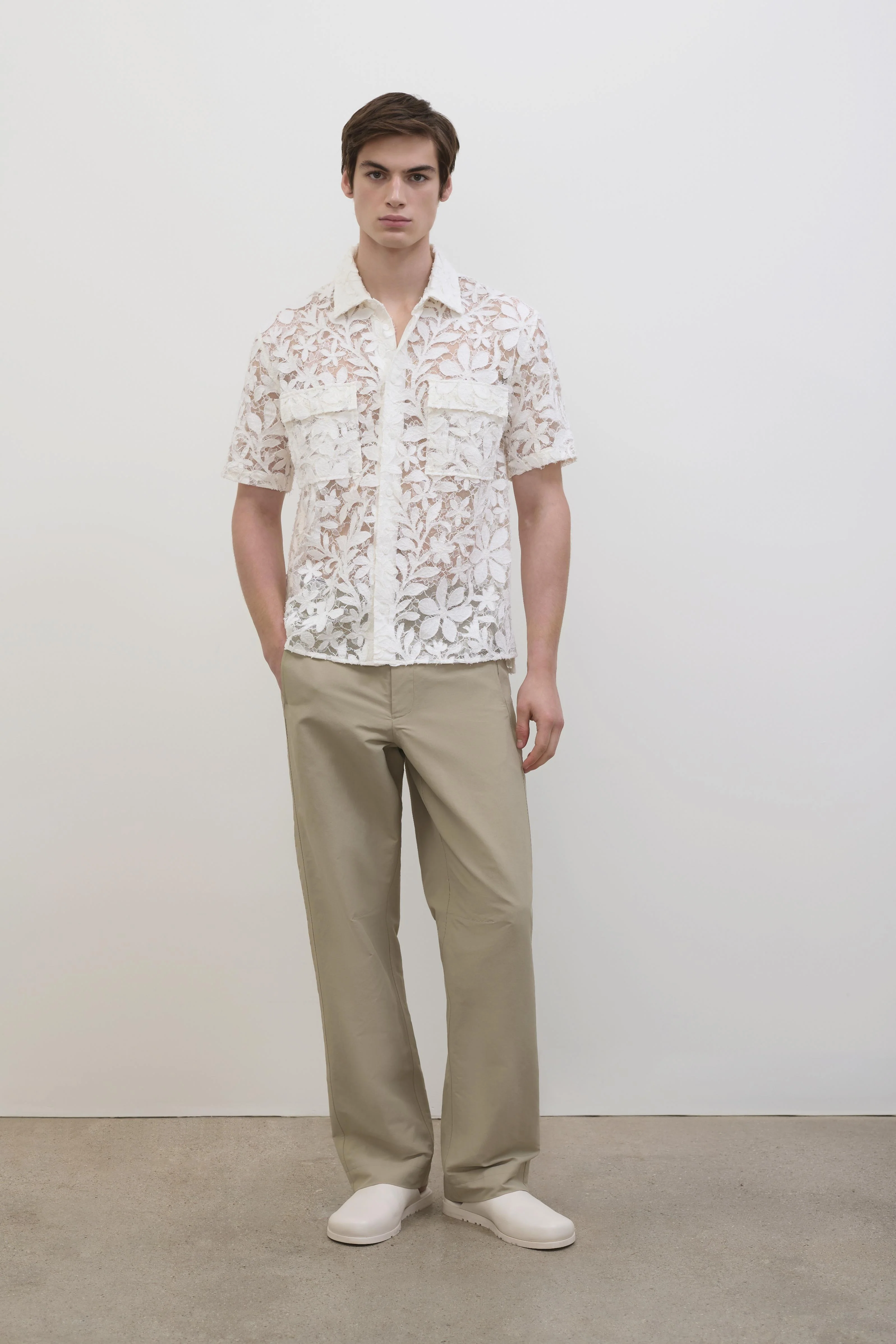 Simkhai - Alan Cotton Lace Shirt - Image 2