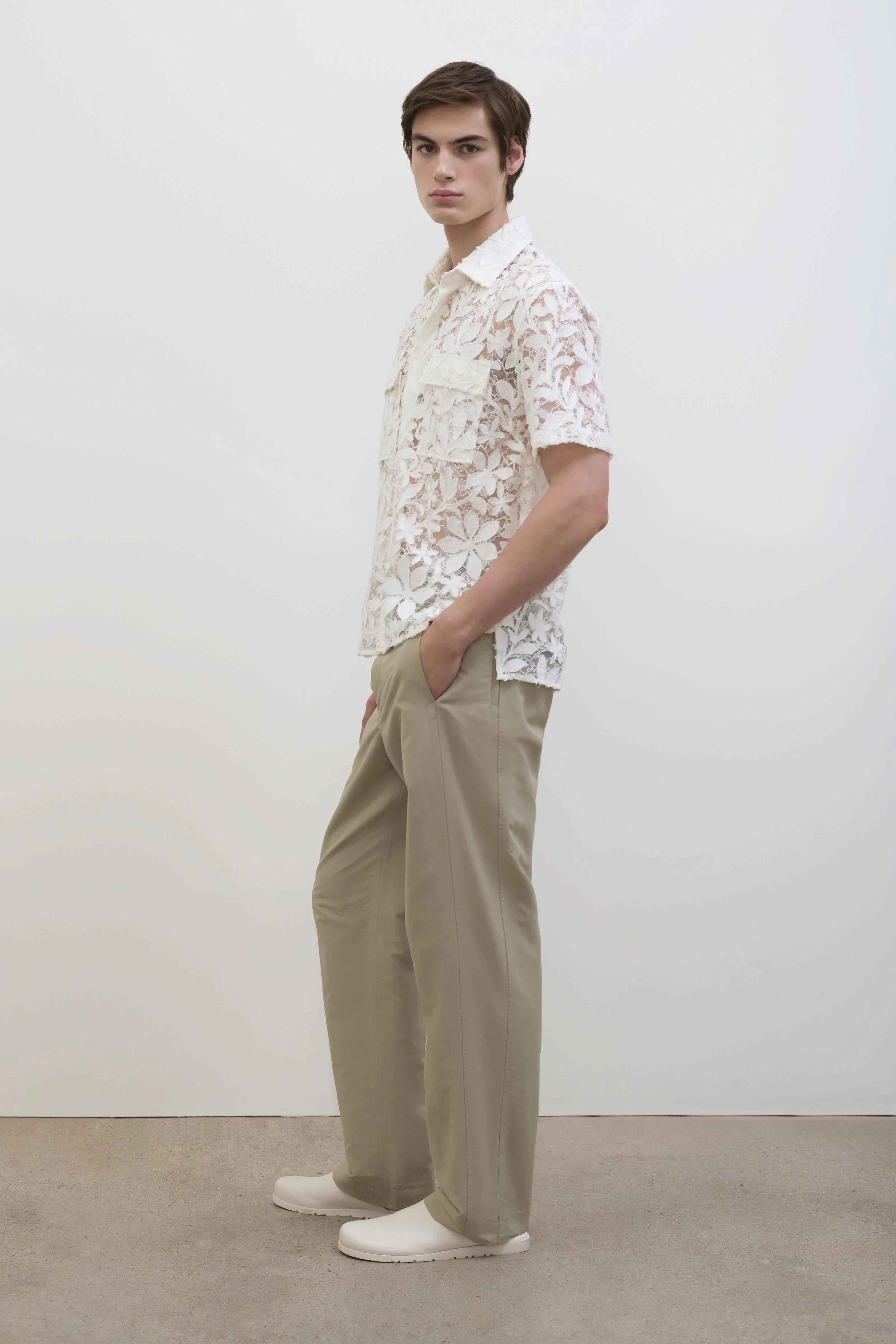 Simkhai - Alan Cotton Lace Shirt - Image 3