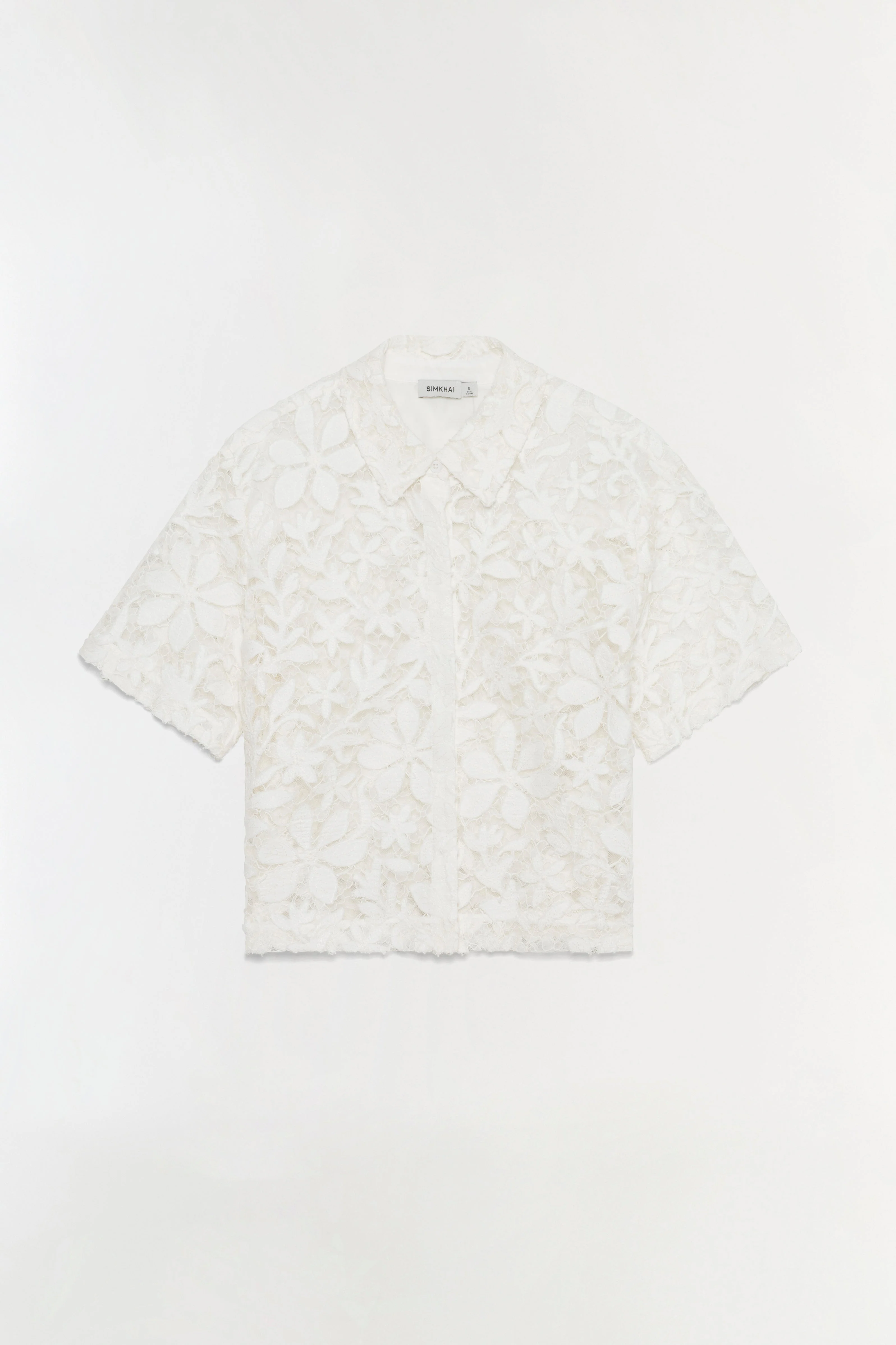 Simkhai - Annaelle Cotton Lace Top