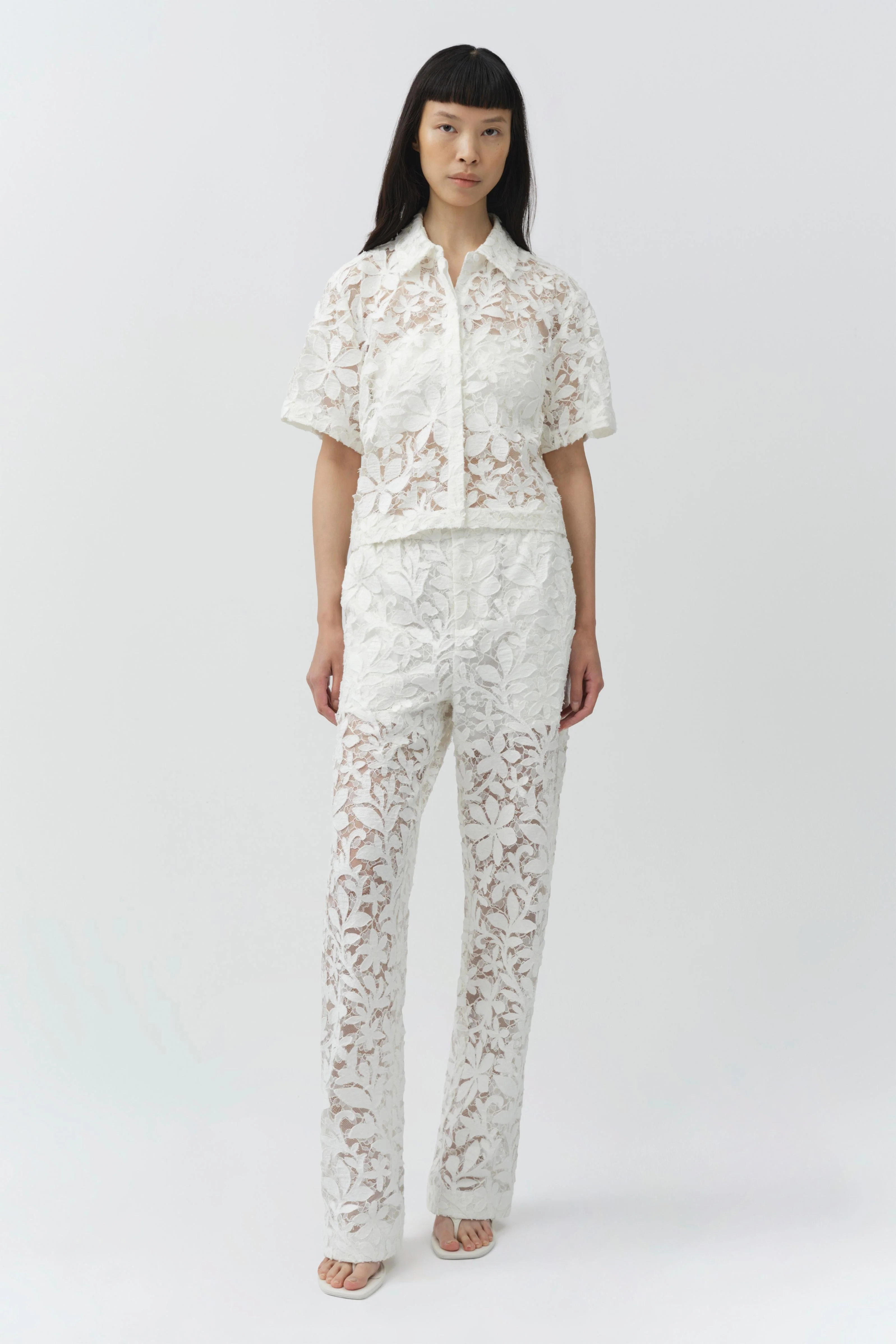 Simkhai - Annaelle Cotton Lace Top - Image 5