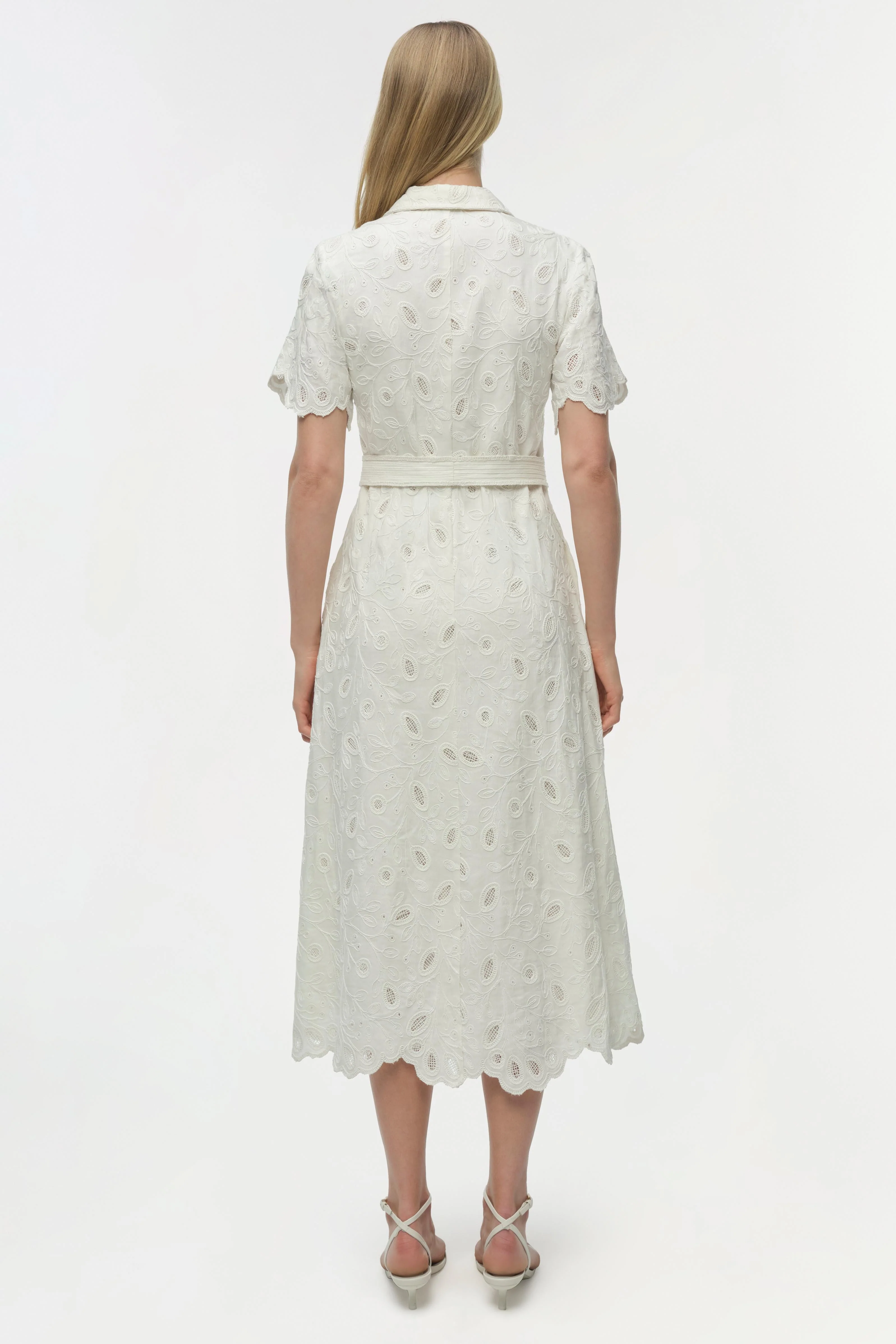 Simkhai - Audria Belted Linen Midi Dress - Image 6