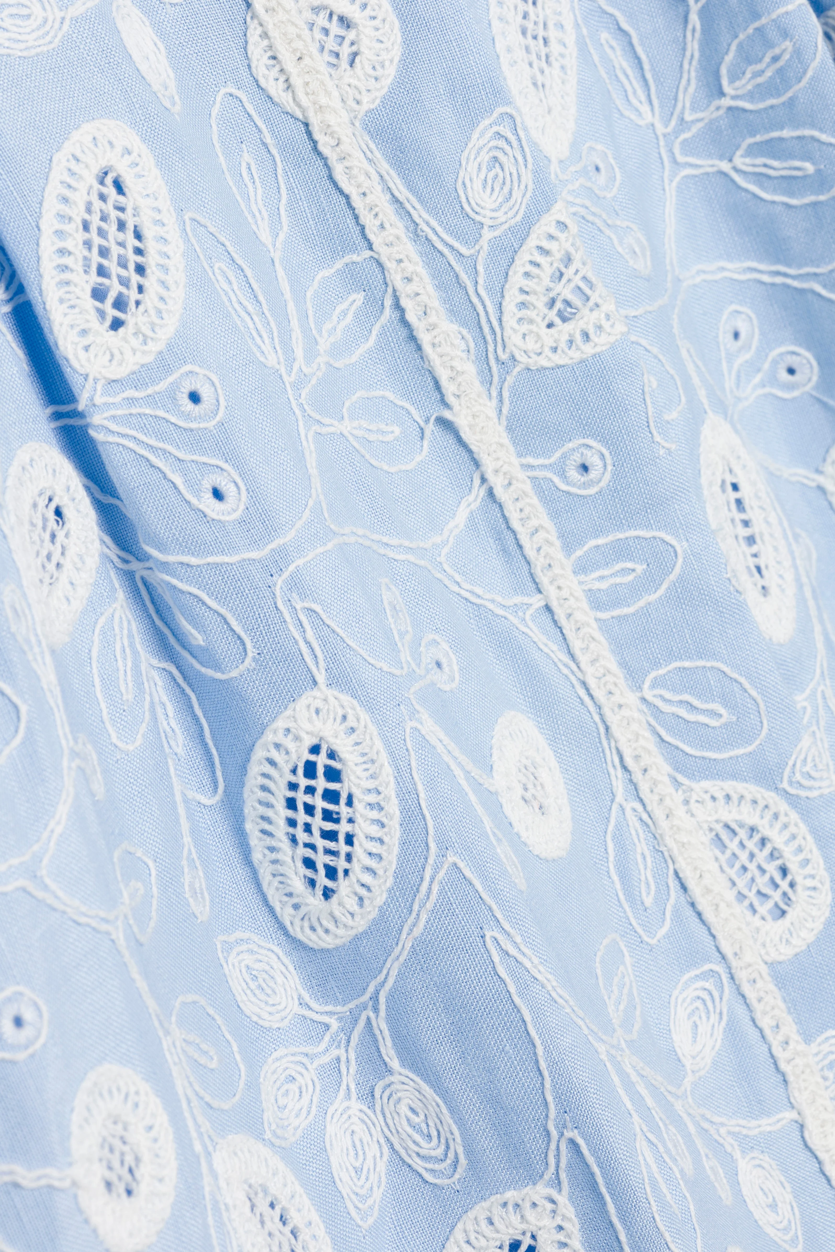 Simkhai - Audria Belted Linen Midi Dress - Image 7