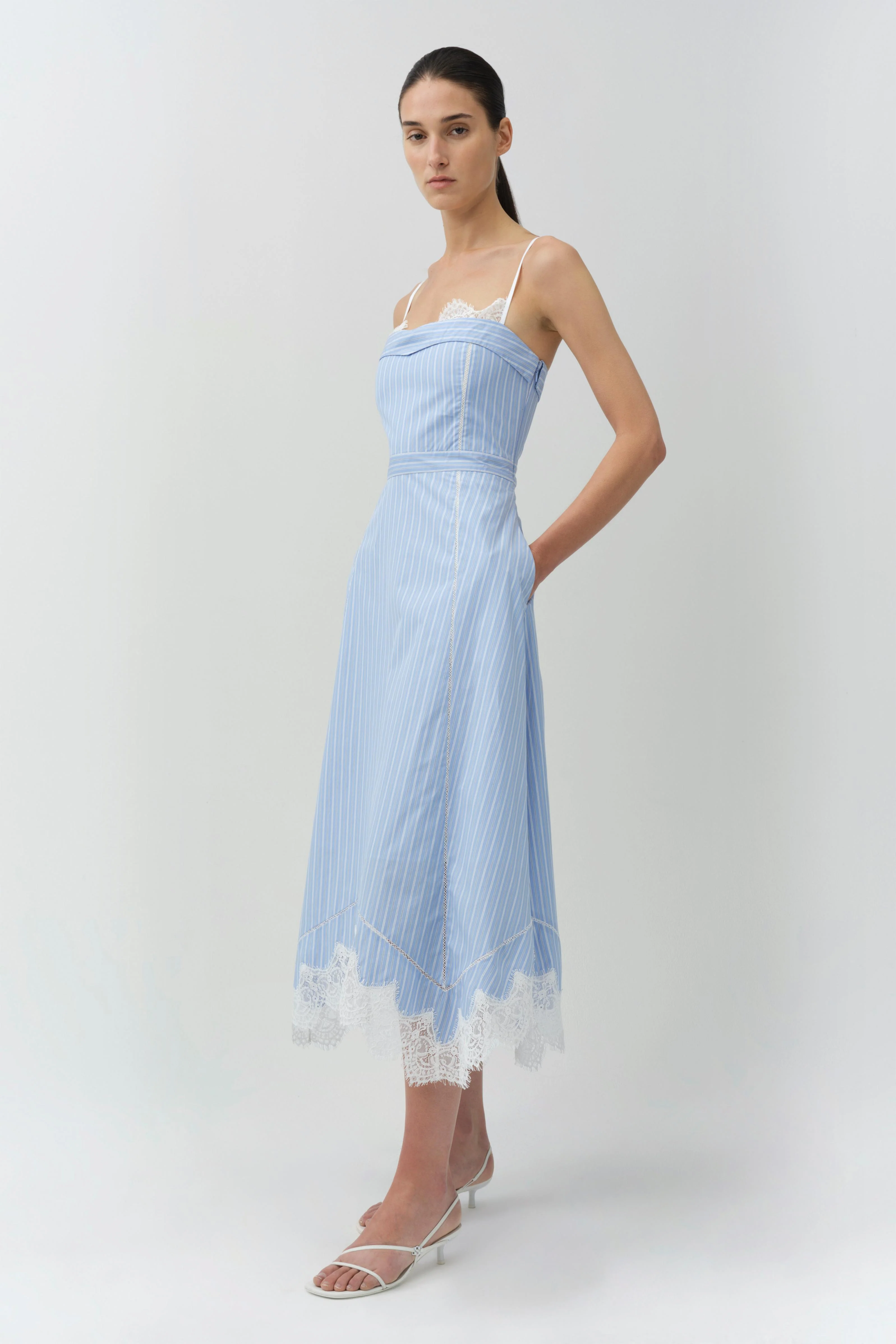 Simkhai - Avaleigh Cotton Midi Dress - Image 3