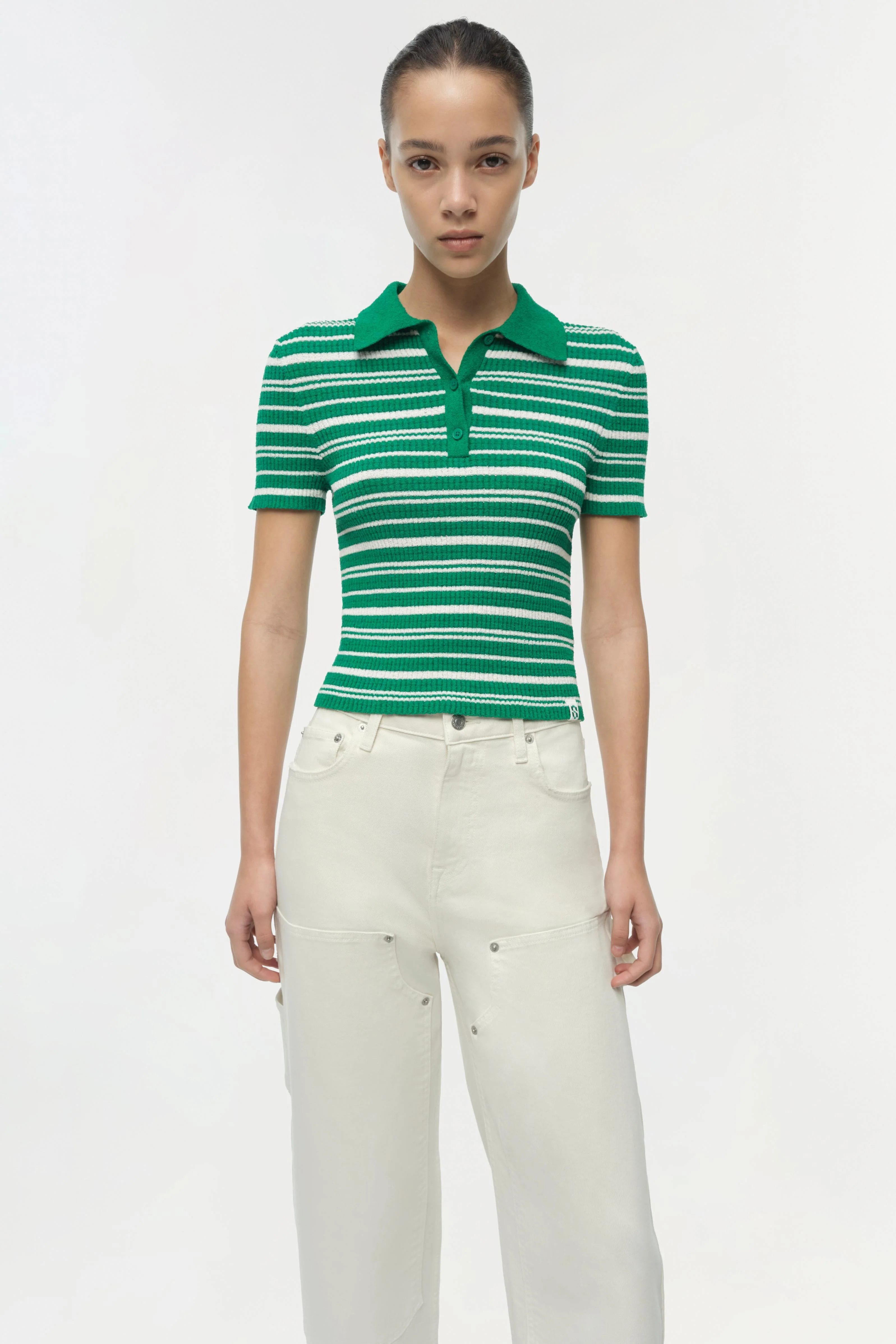 Simkhai - Averie Knit Polo - Image 3