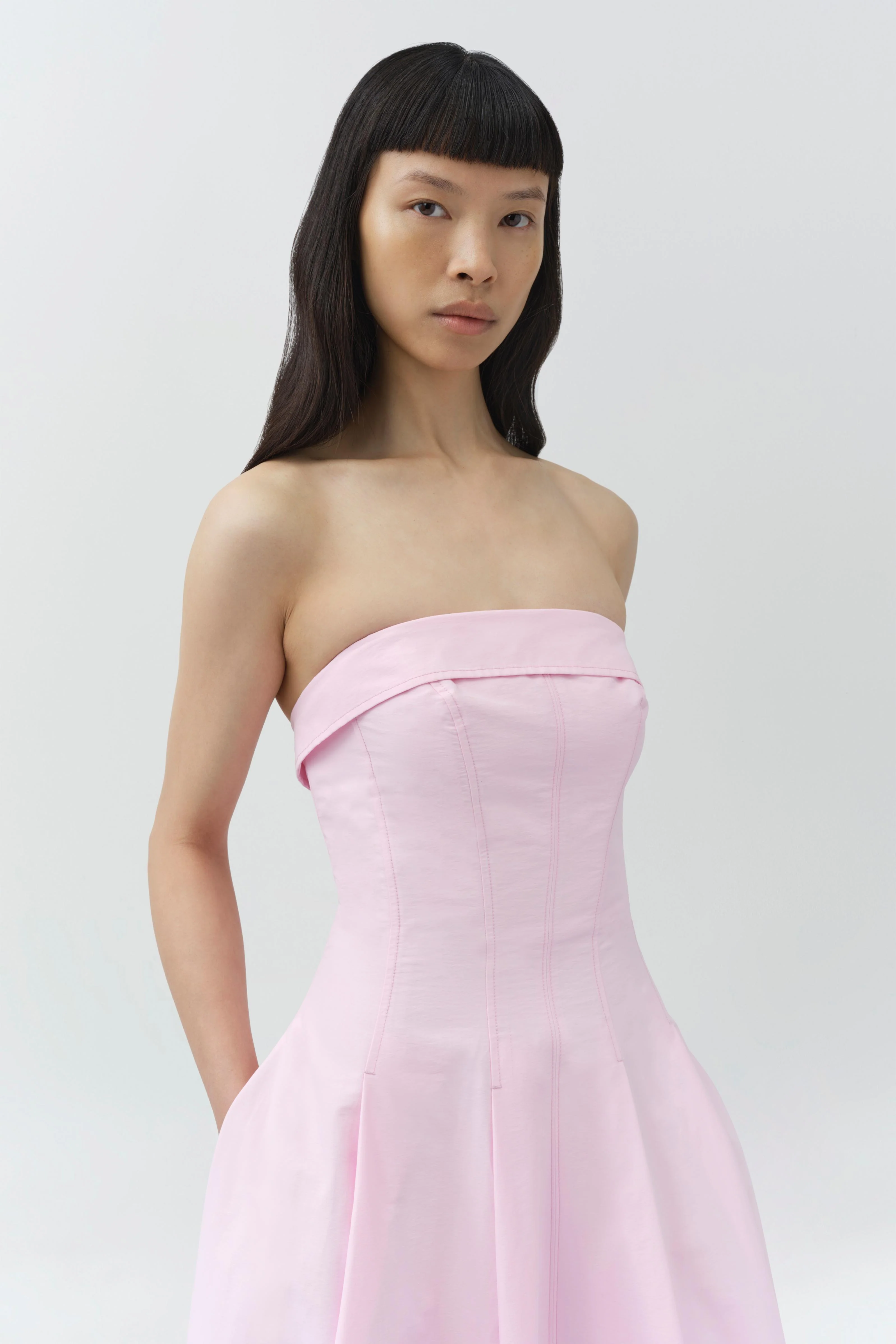 Simkhai - Avril Cotton Bustier Maxi Dress - Image 4