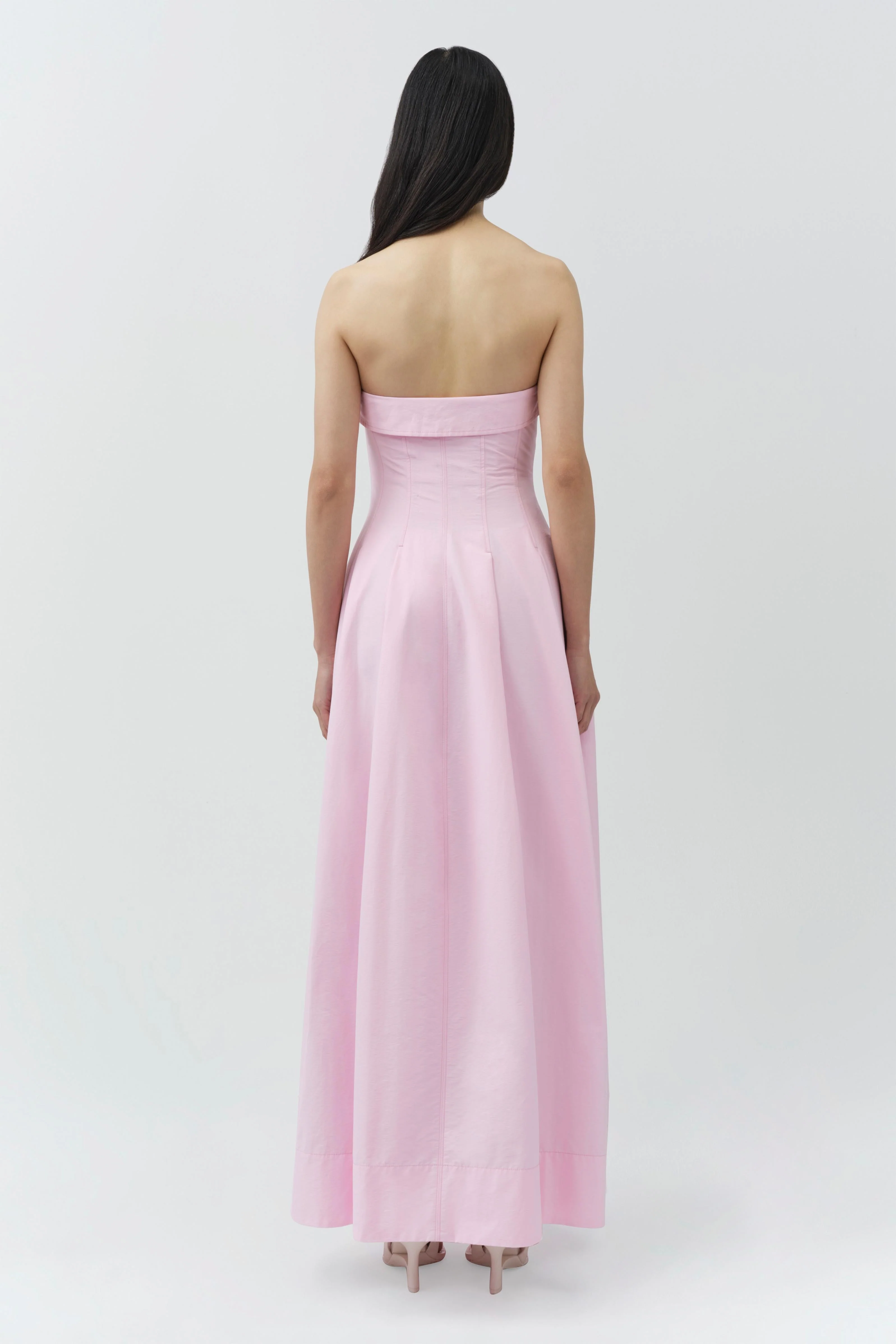 Simkhai - Avril Cotton Bustier Maxi Dress - Image 6