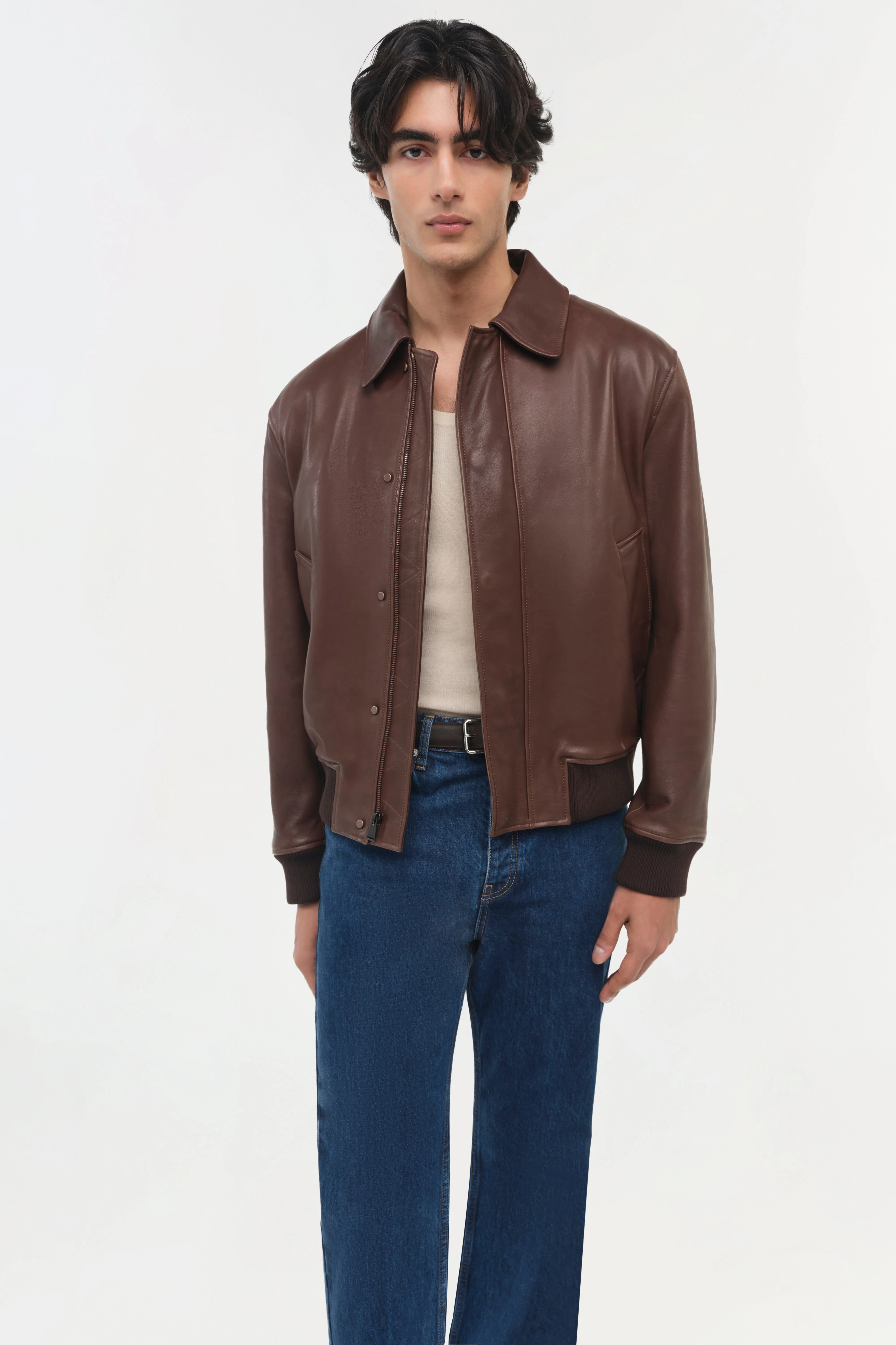 Simkhai - Bauer Leather Jacket - Image 4