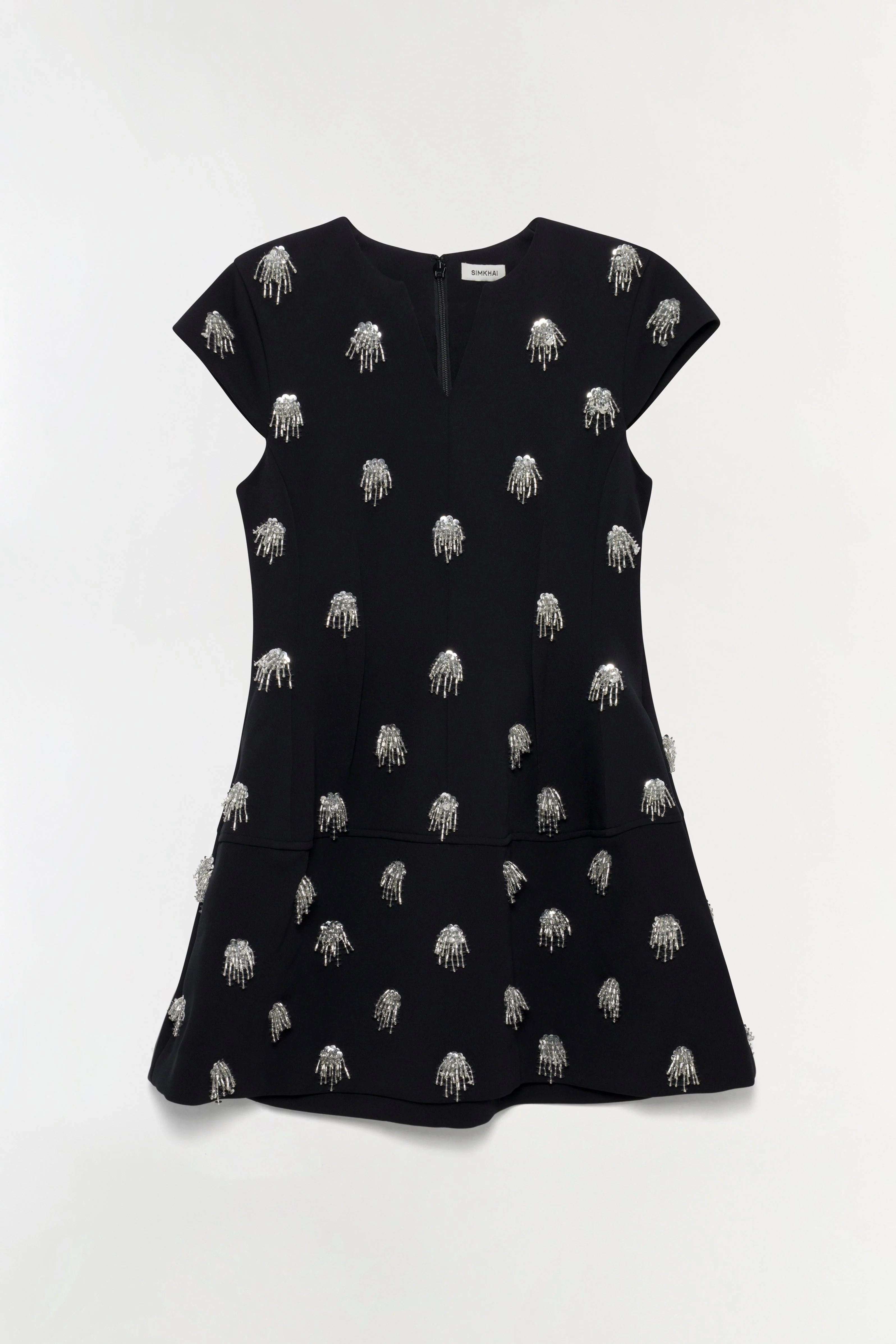 Simkhai - Bethanie Twill Embellished Mini Dress
