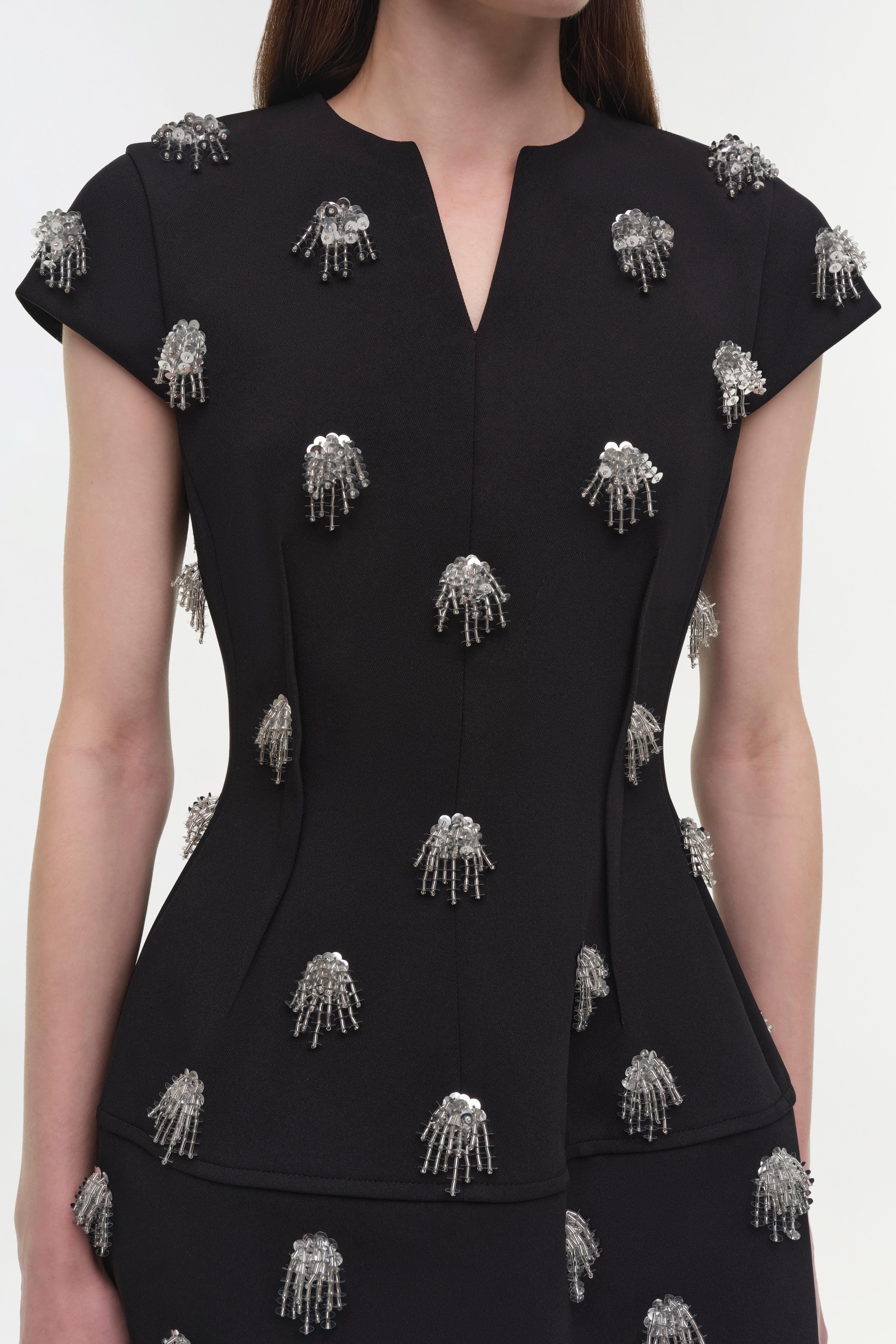 Simkhai - Bethanie Twill Embellished Mini Dress - Image 4