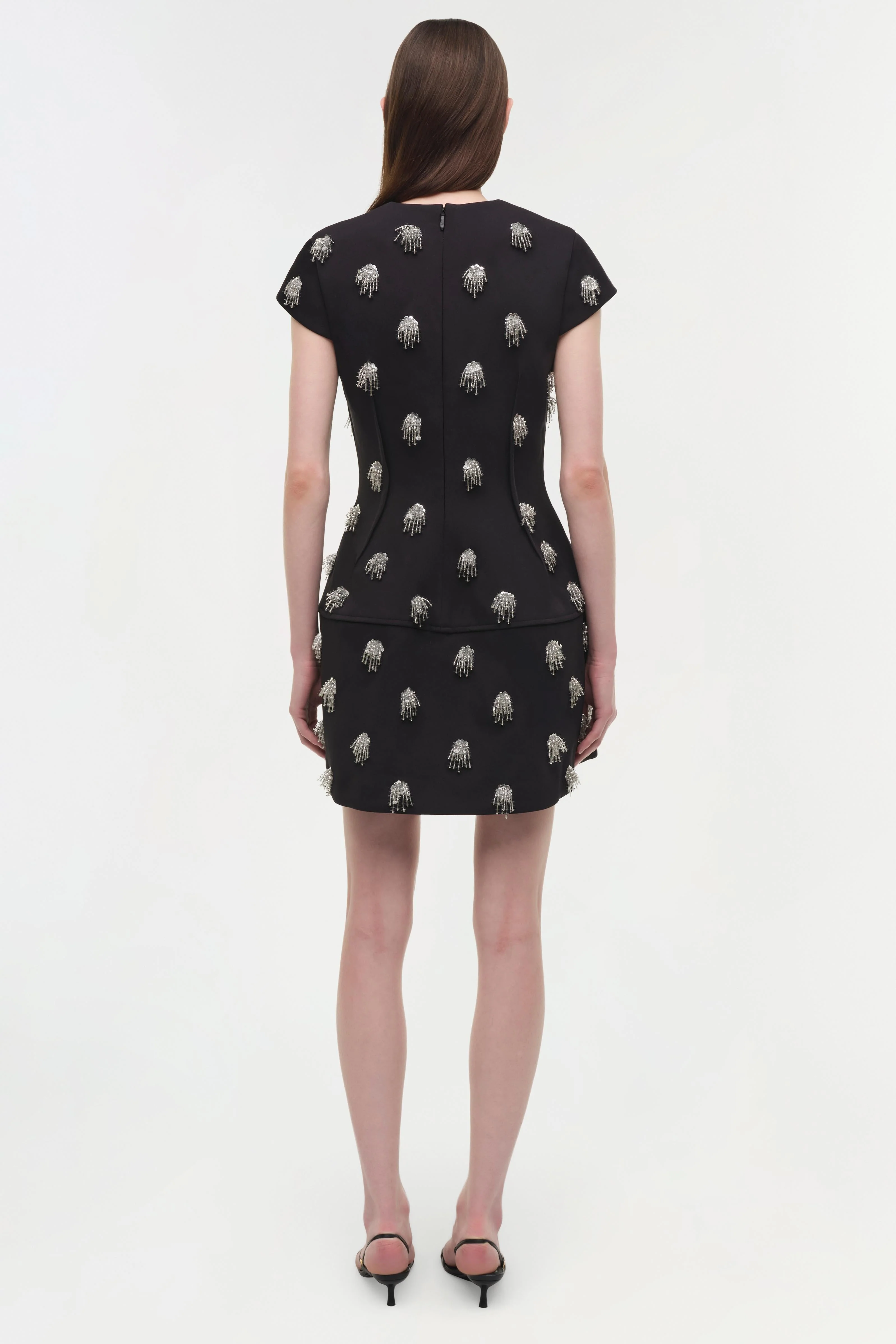 Simkhai - Bethanie Twill Embellished Mini Dress - Image 6