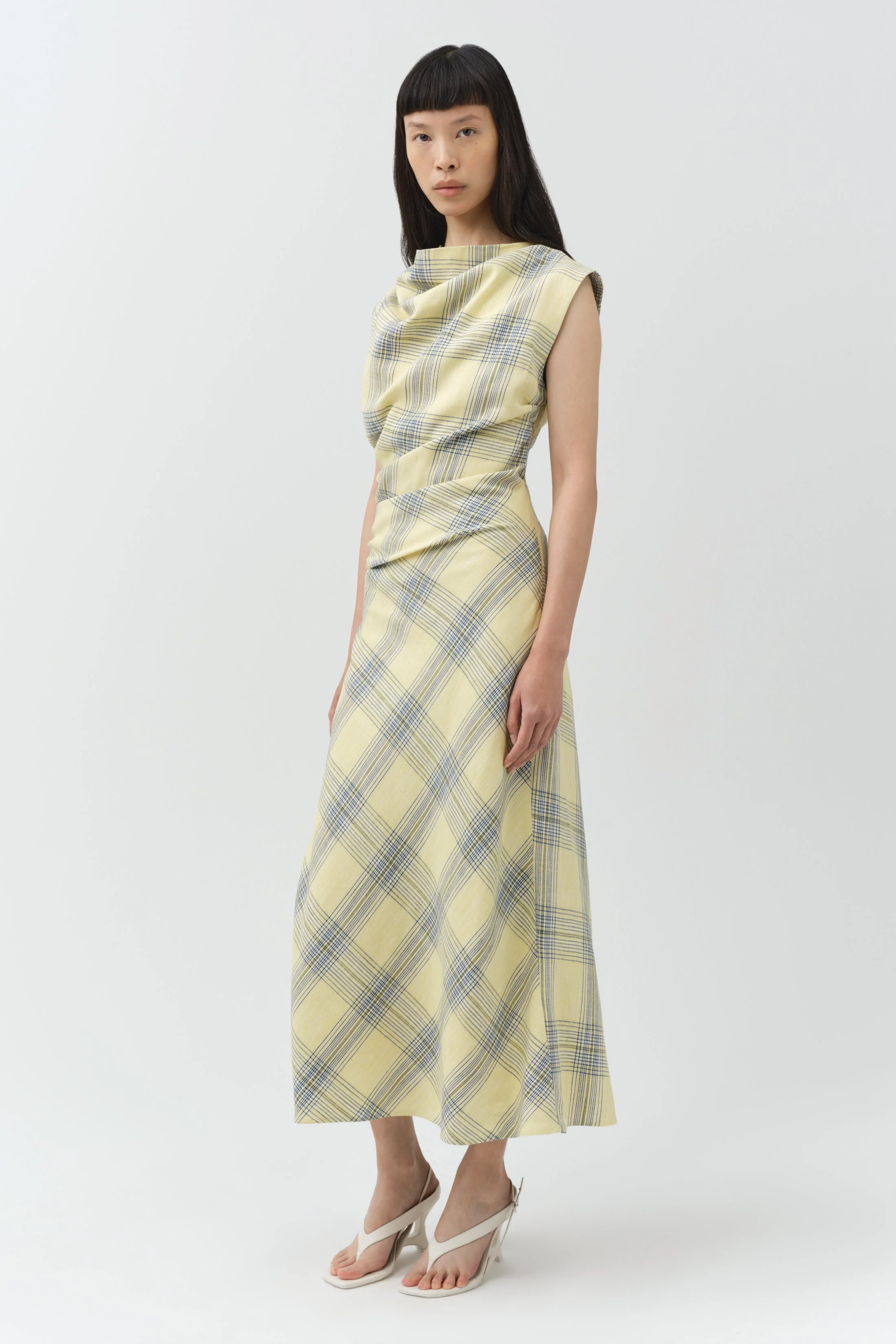 Simkhai - Burke Draped Midi Dress - Image 4