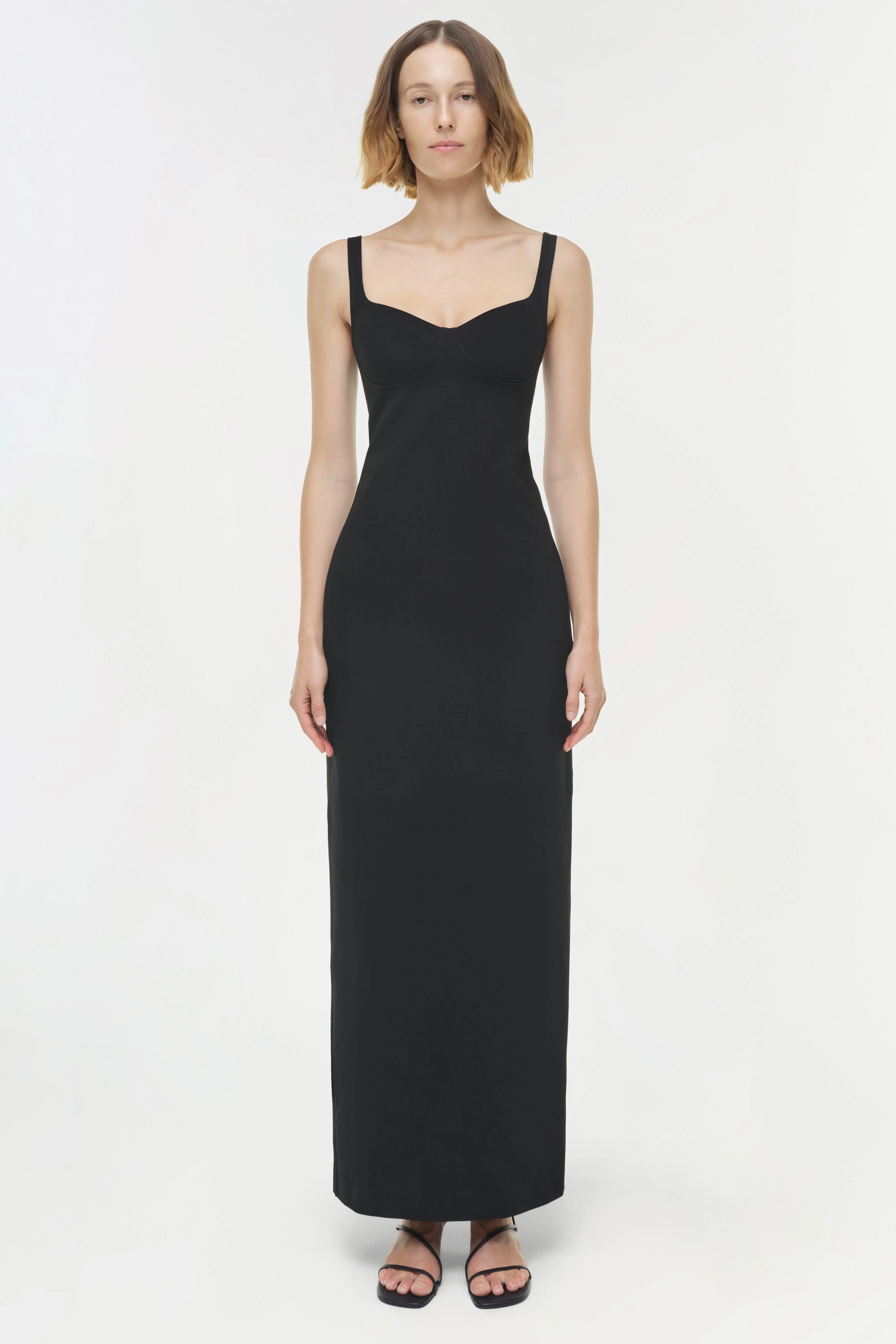 Simkhai - Cabot Sculpted Scuba Maxi Dress - Image 6