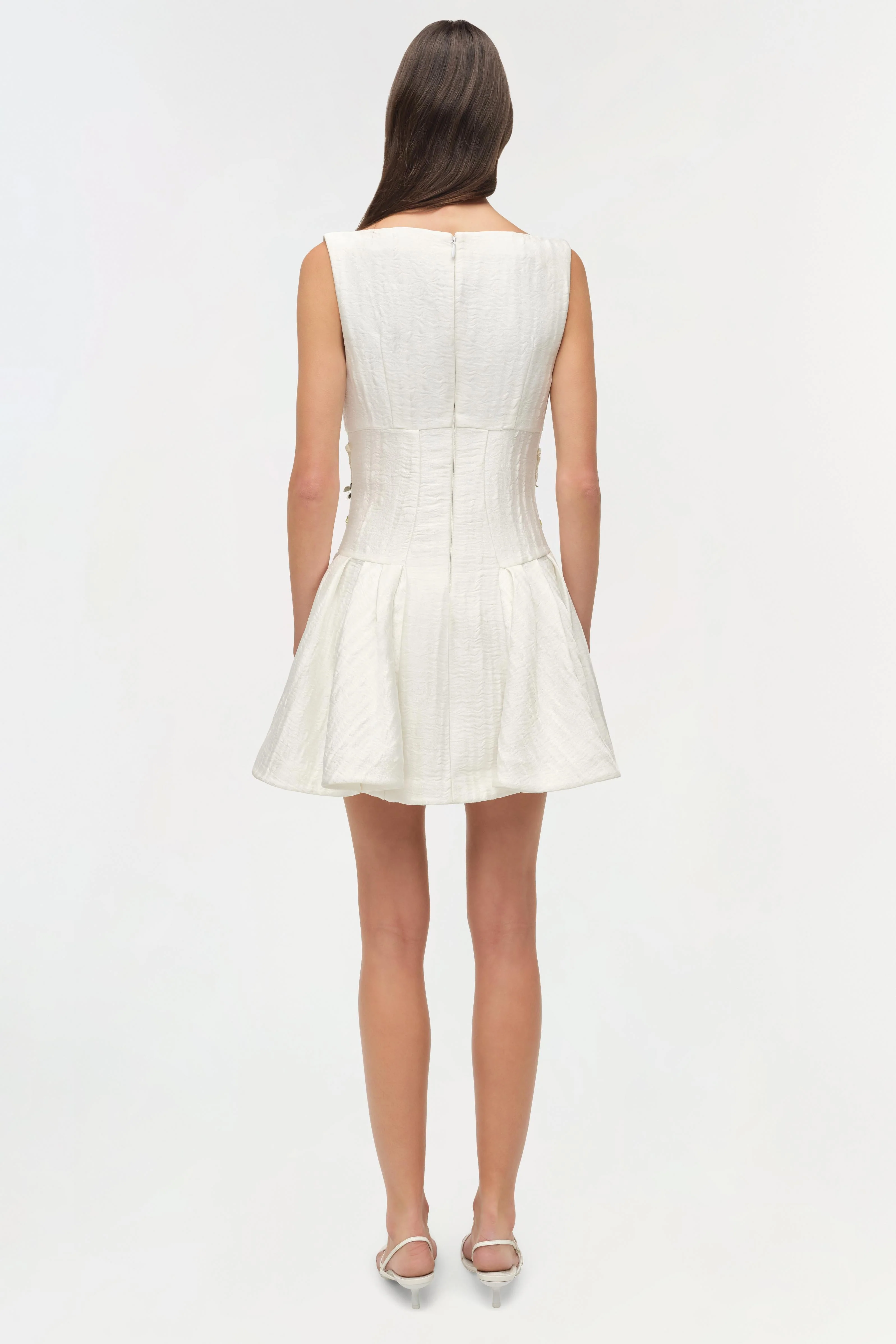 Simkhai - Calilly Floral Jacquard Mini Dress - Image 5