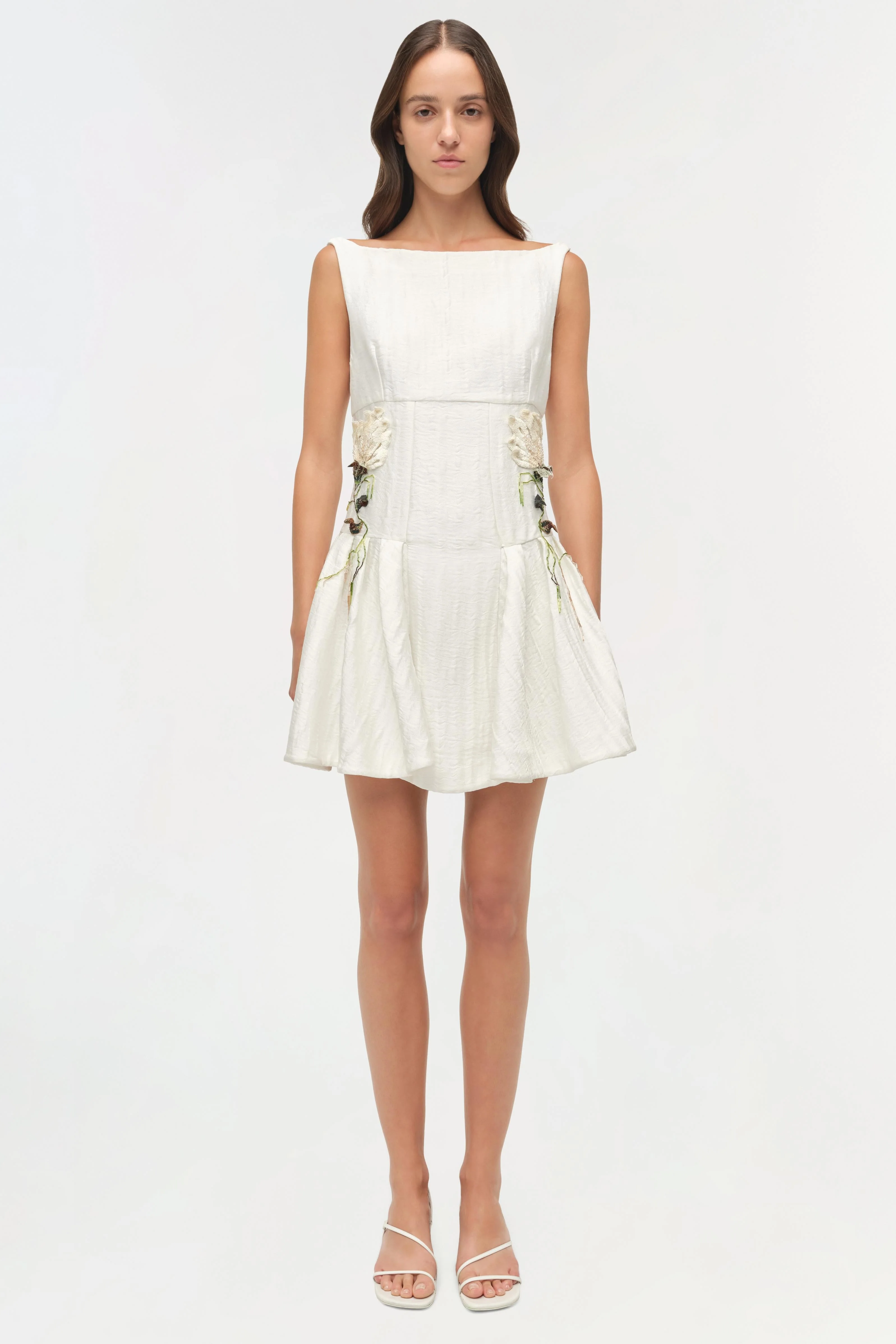 Simkhai - Calilly Floral Jacquard Mini Dress - Image 6