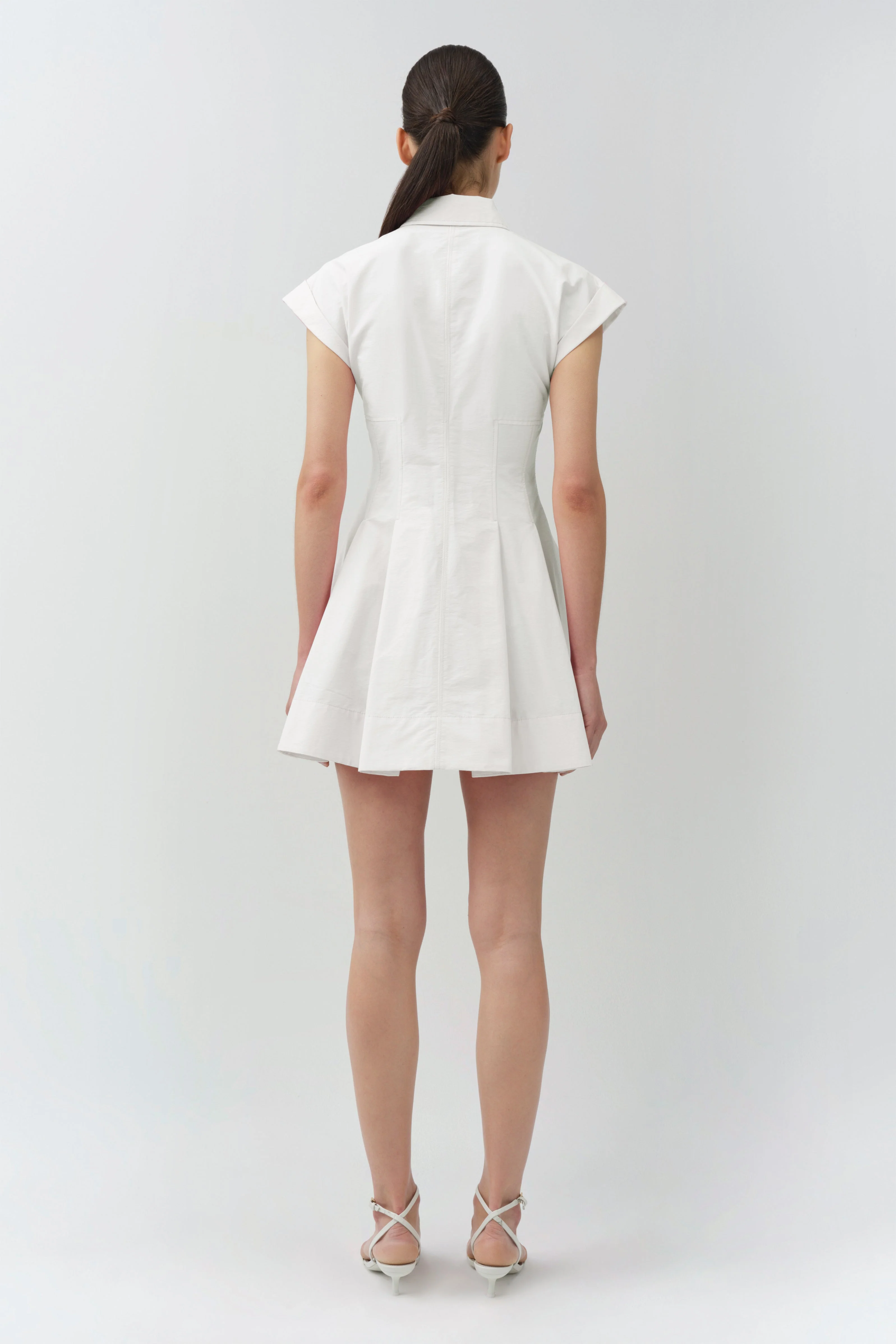 Simkhai - Clemmie Cotton Mini Dress - Image 5