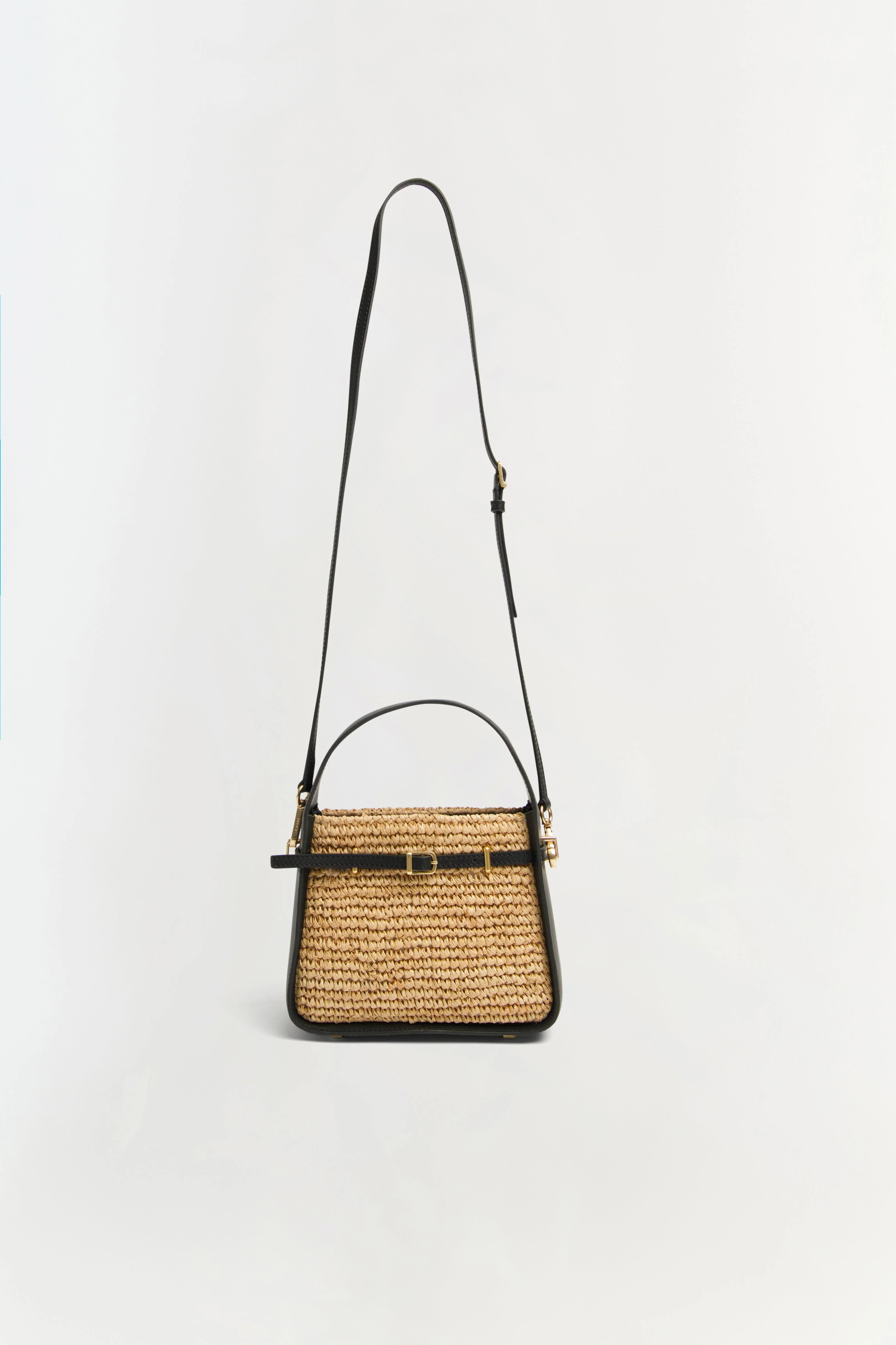 Simkhai - Cleo Mini Raffia Bucket Bag - Image 2