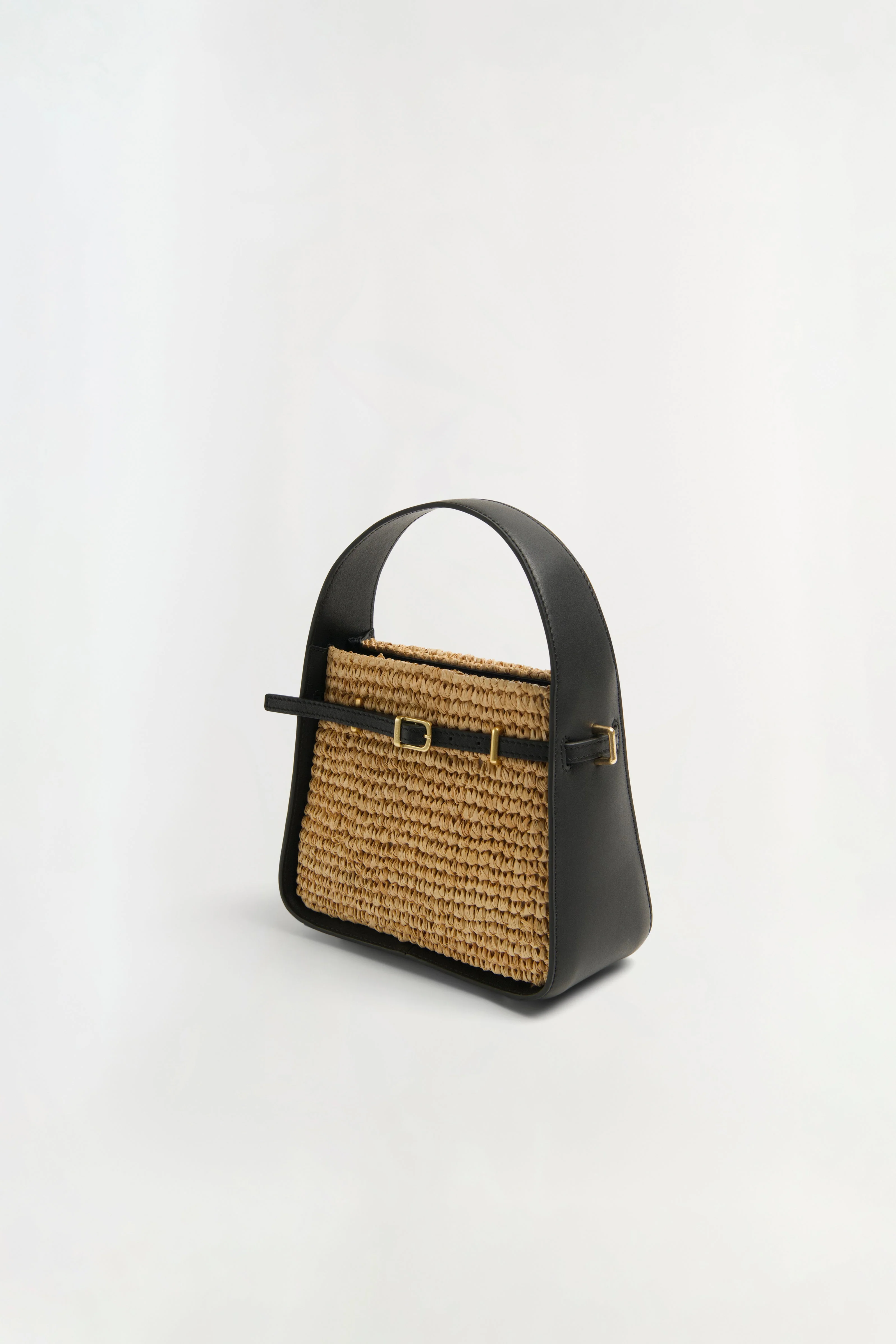 Simkhai - Cleo Mini Raffia Bucket Bag - Image 4