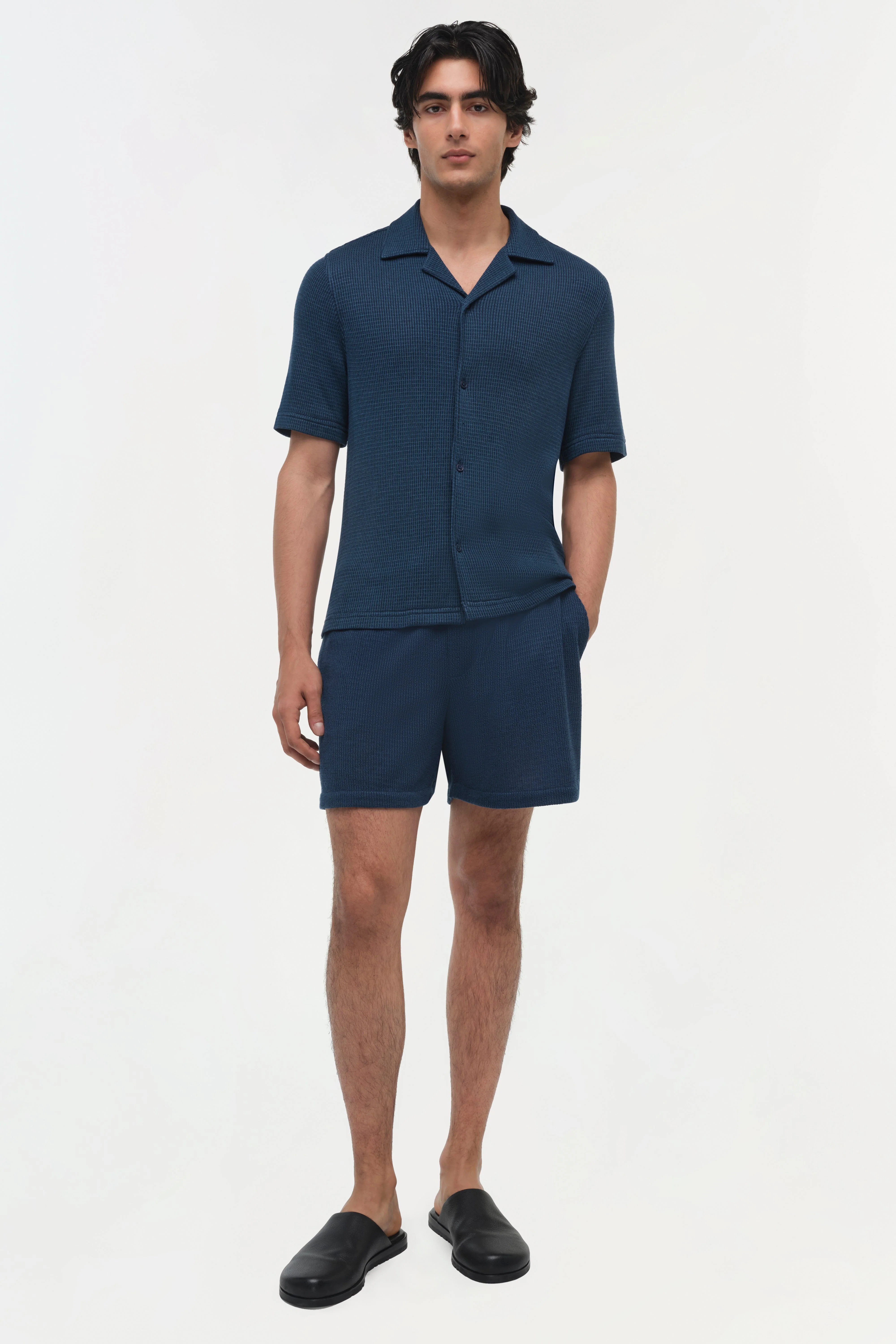 Simkhai - Conroy Wool Silk Shorts - Image 2
