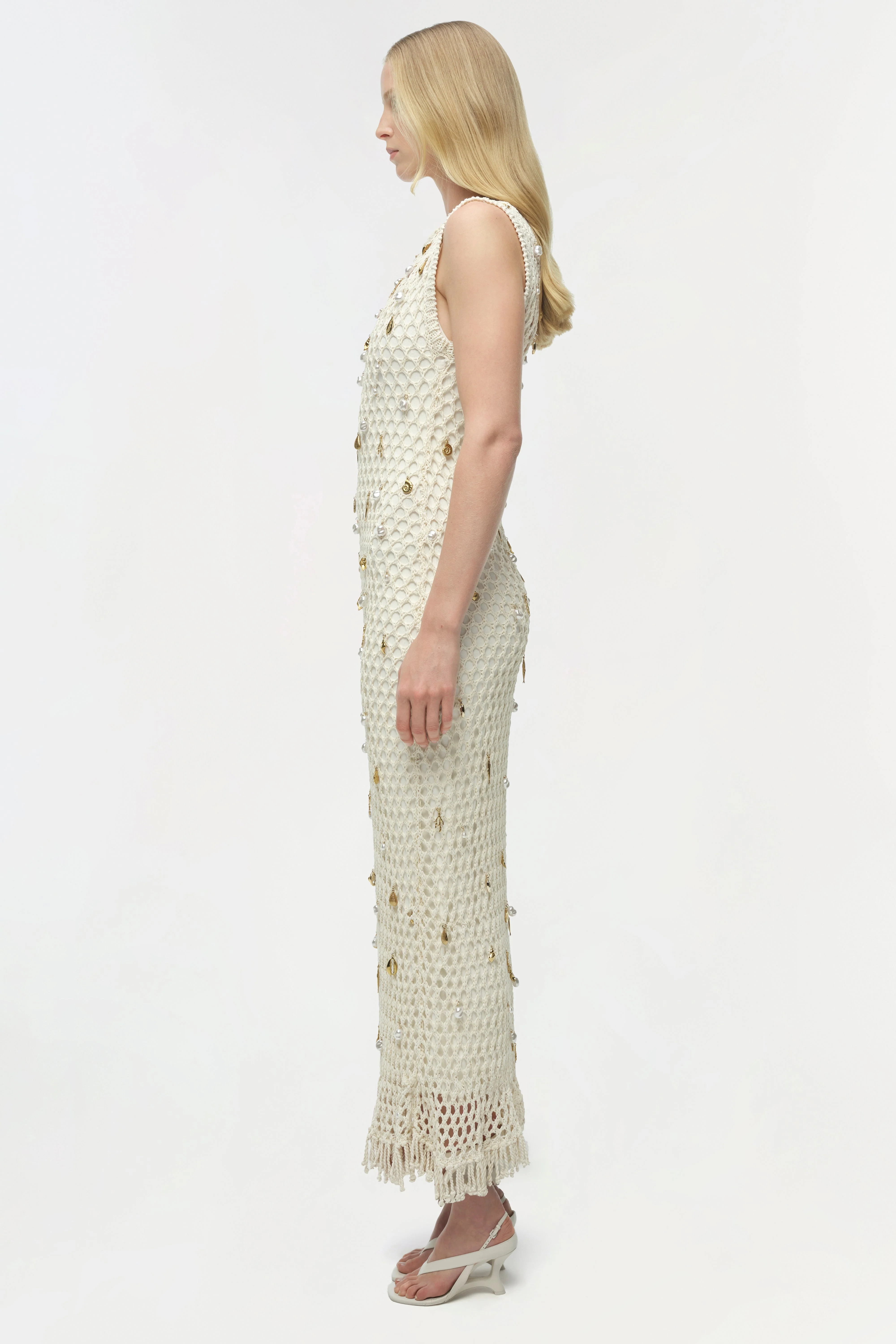 Simkhai - Coralia Knit Charmed Midi Dress - Image 5