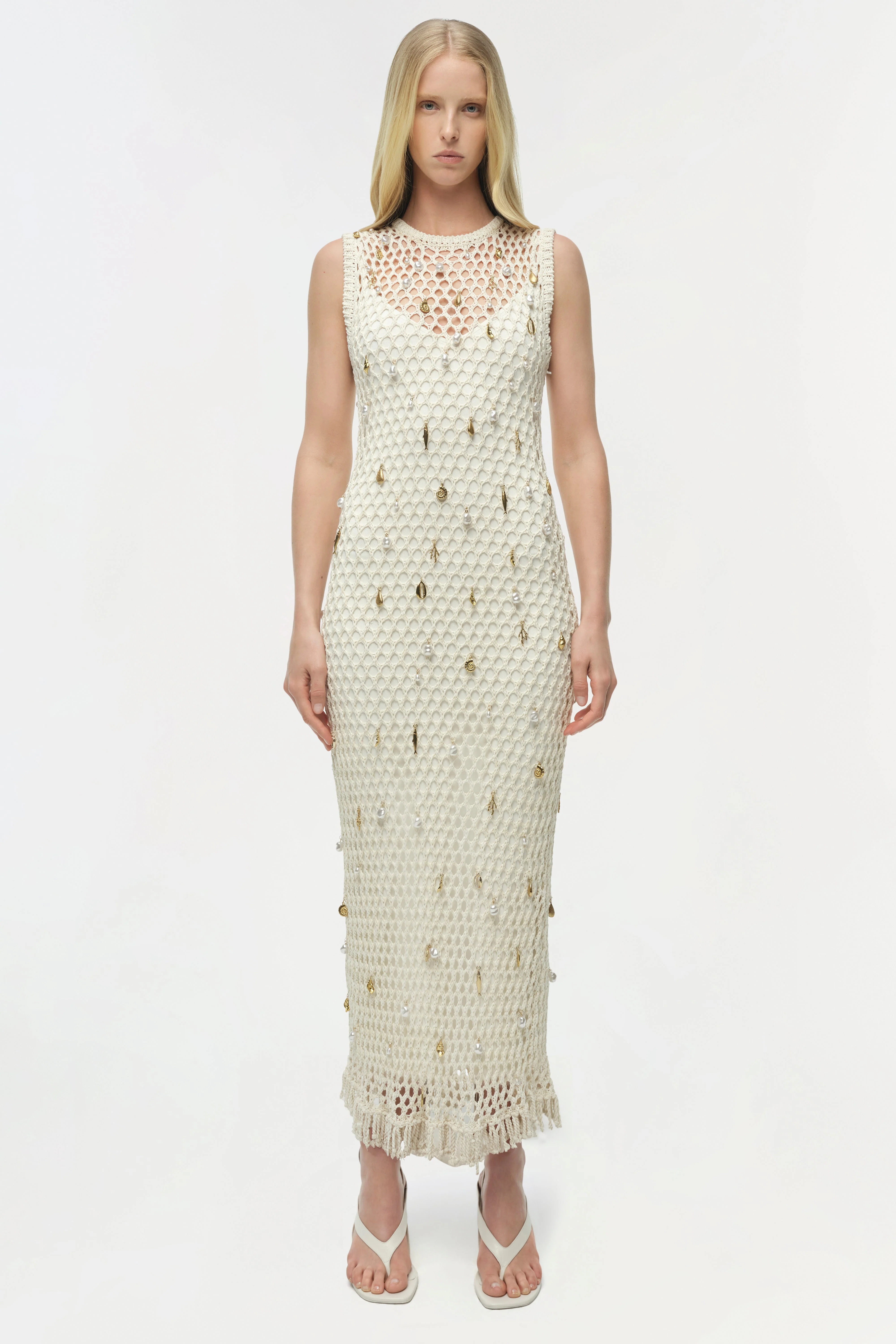 Simkhai - Coralia Knit Charmed Midi Dress - Image 7