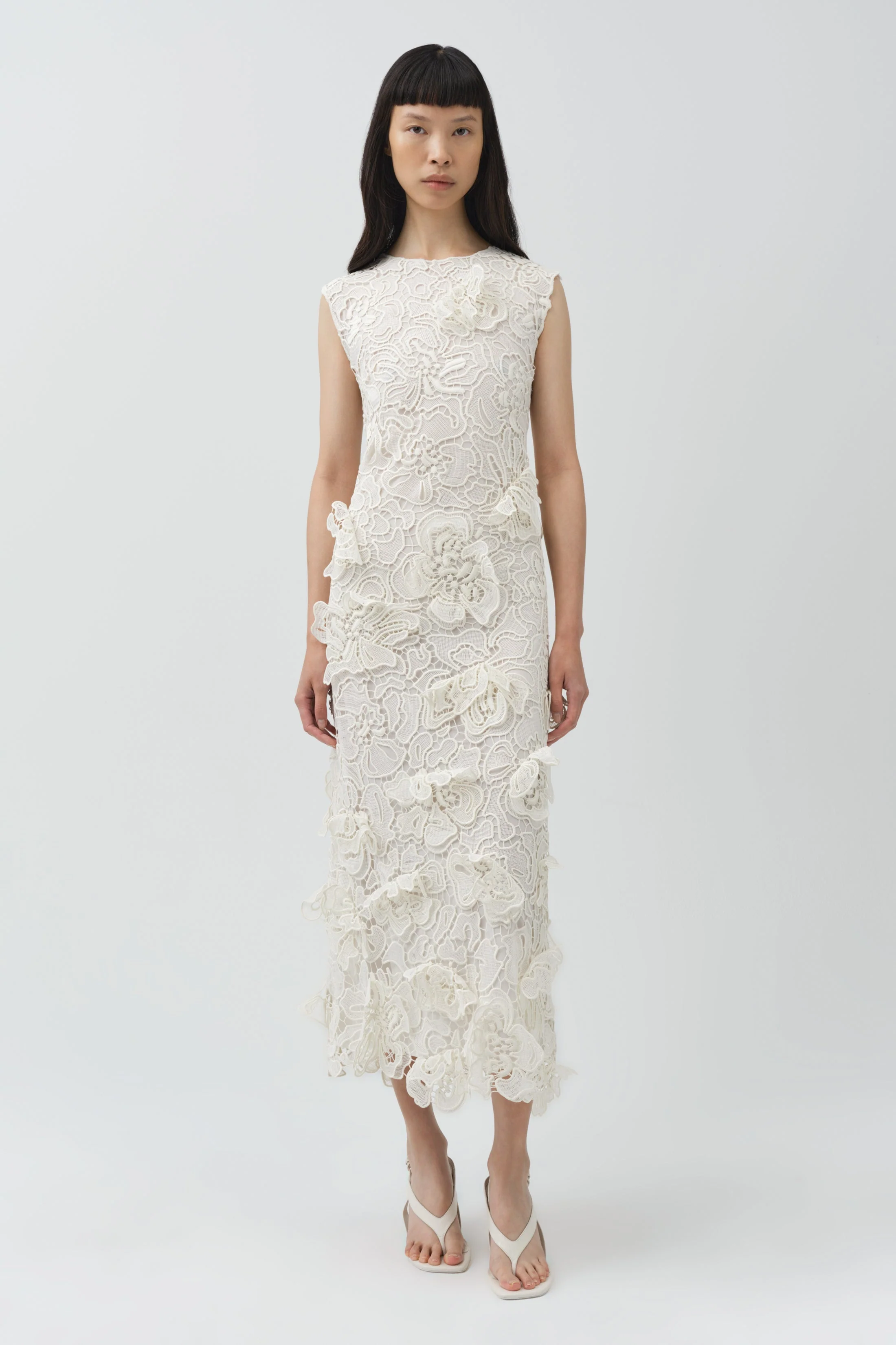 Simkhai - Dahlia Lace Midi Dress - Image 3