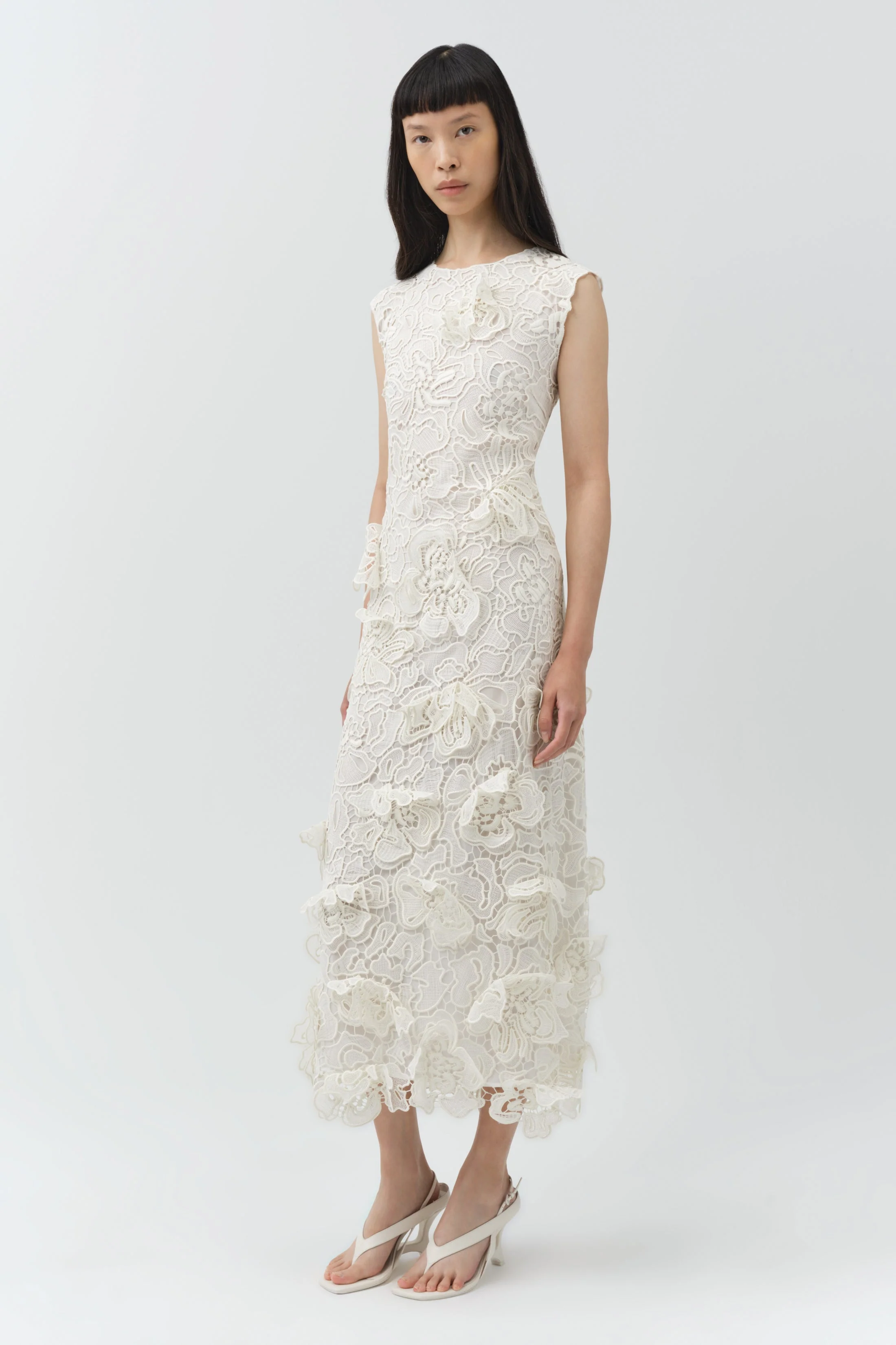 Simkhai - Dahlia Lace Midi Dress - Image 5