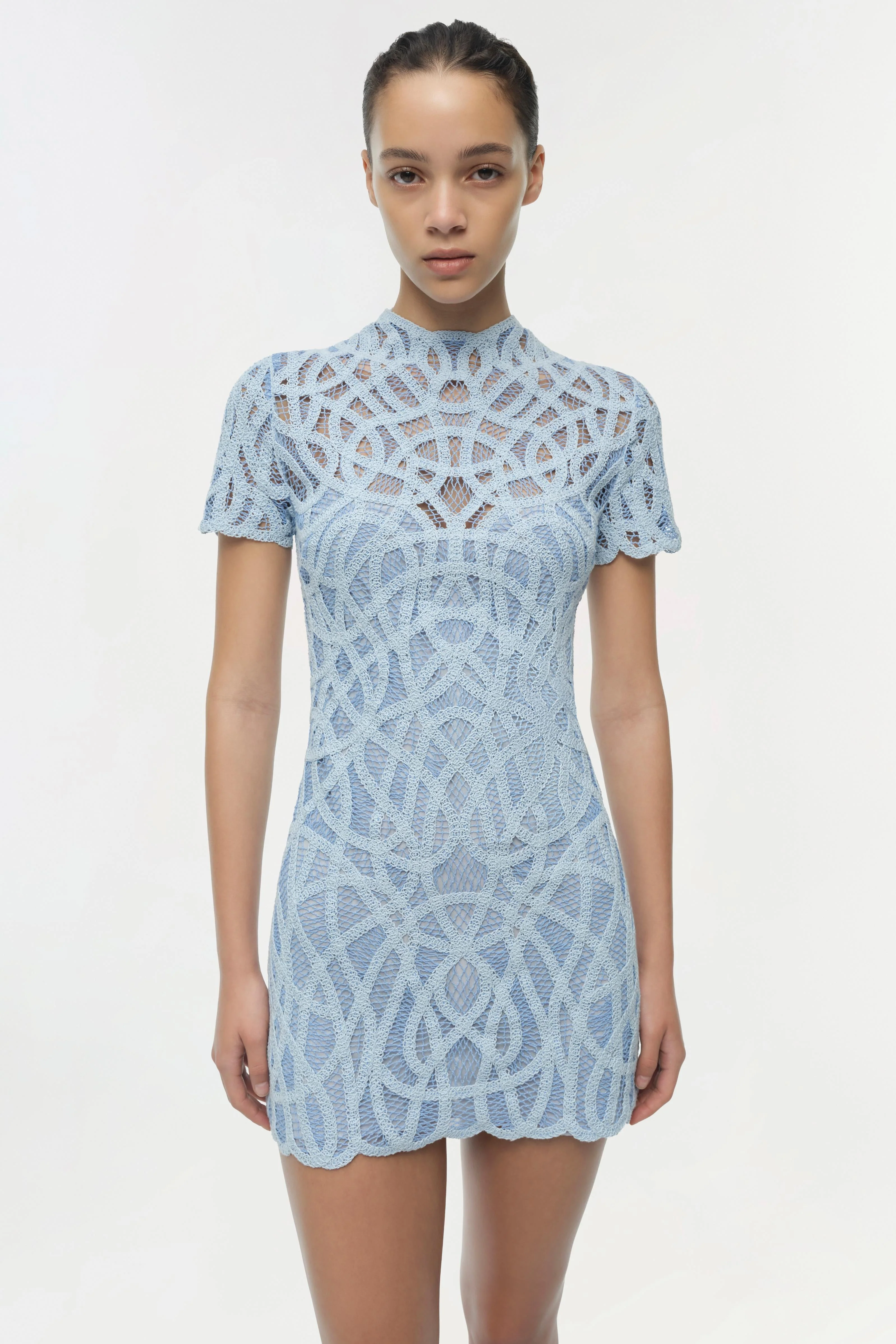 Simkhai - Desiree Macrame Mini Dress - Image 3