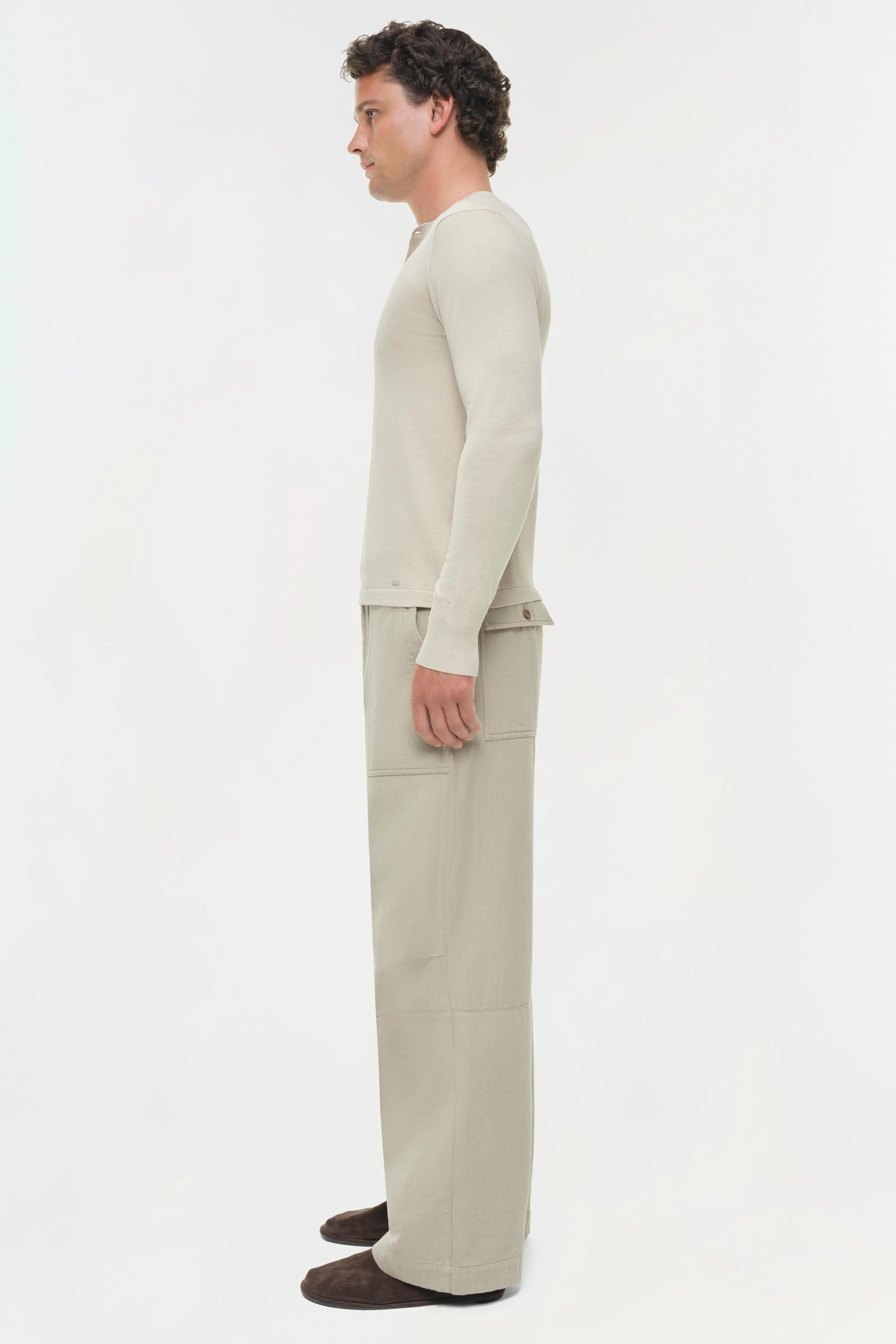 Simkhai - Dolton Knit Henley - Image 4