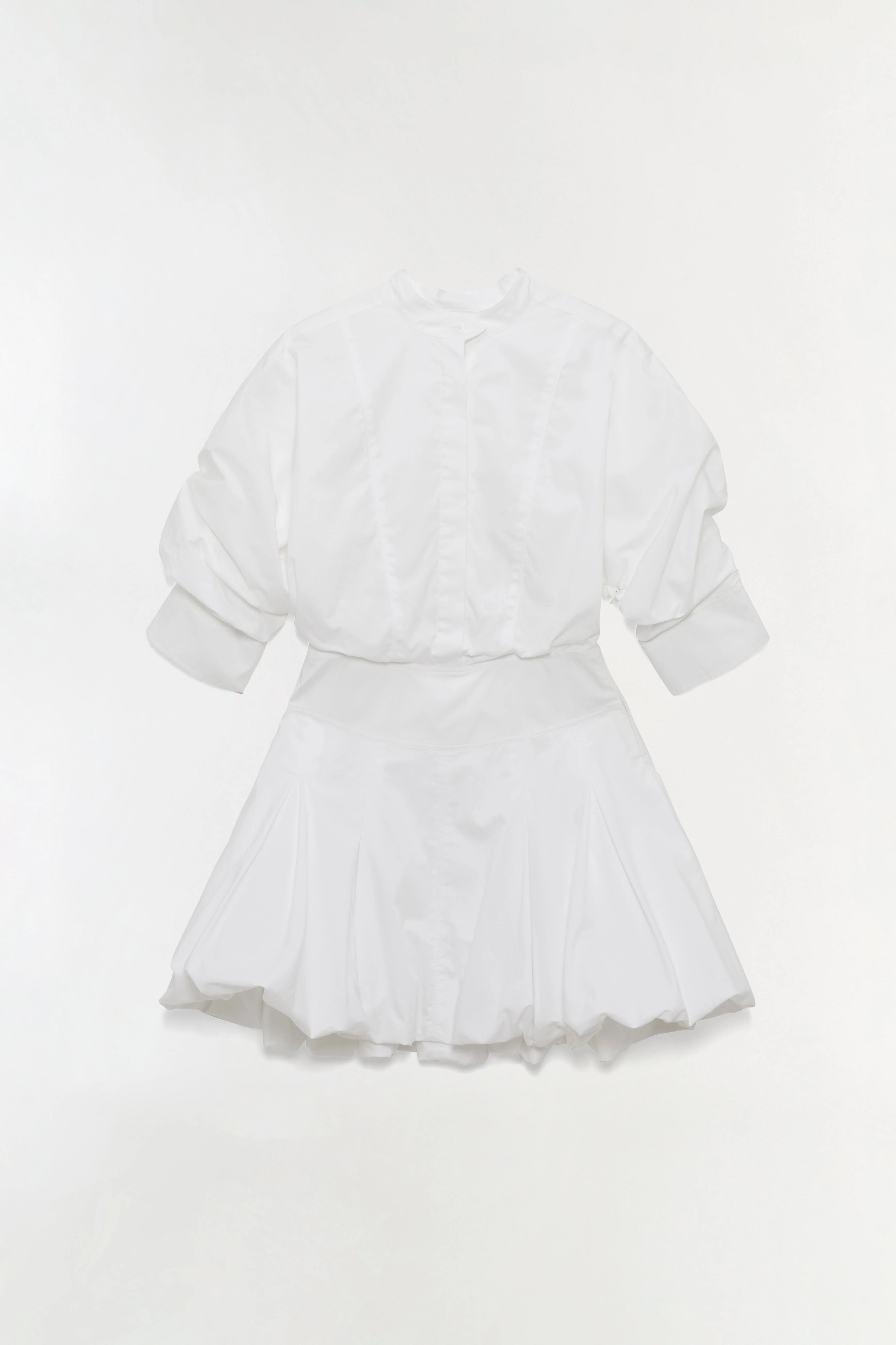 Simkhai - Effie Cotton Bubble Mini Dress