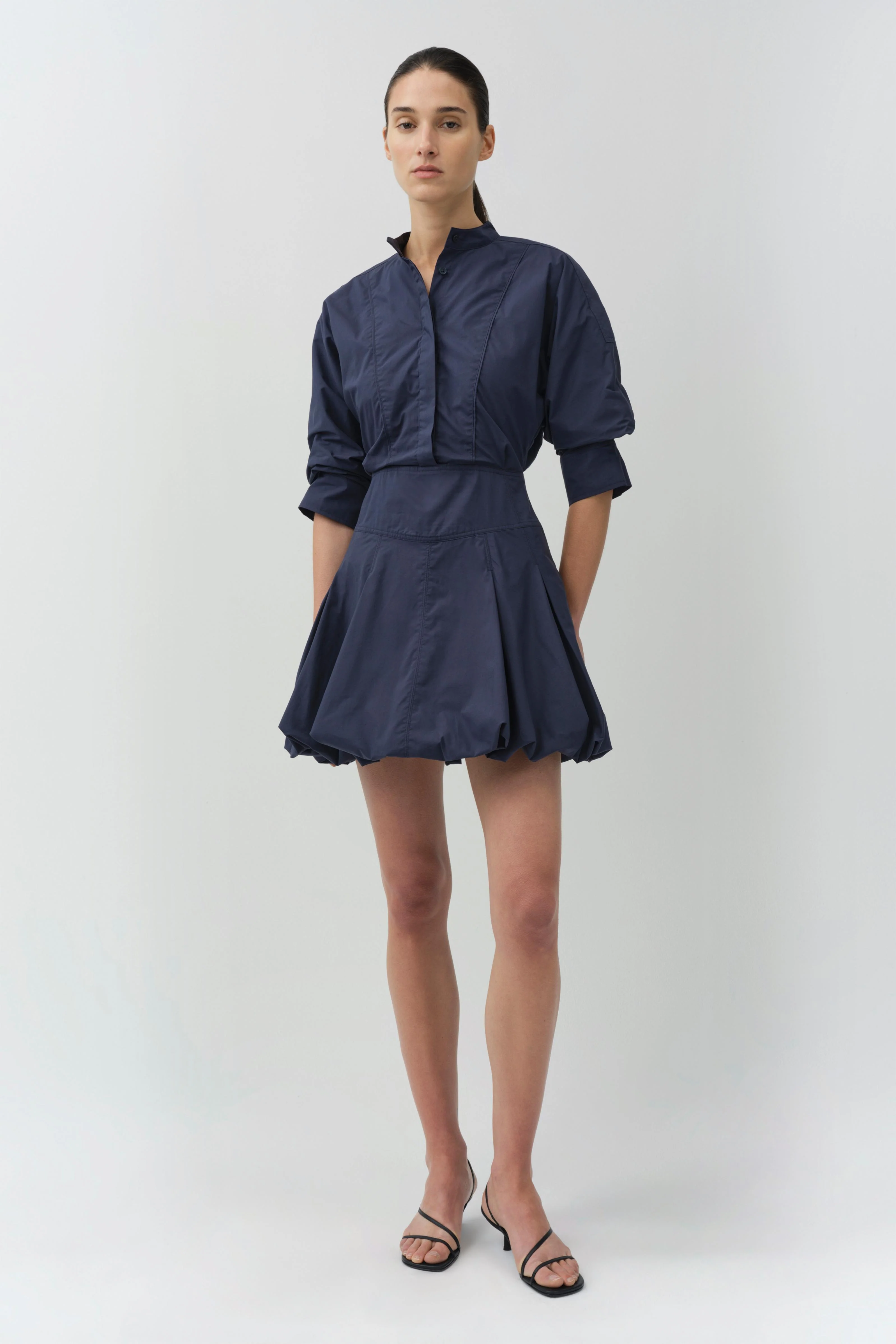 Simkhai - Effie Cotton Bubble Mini Dress - Image 2
