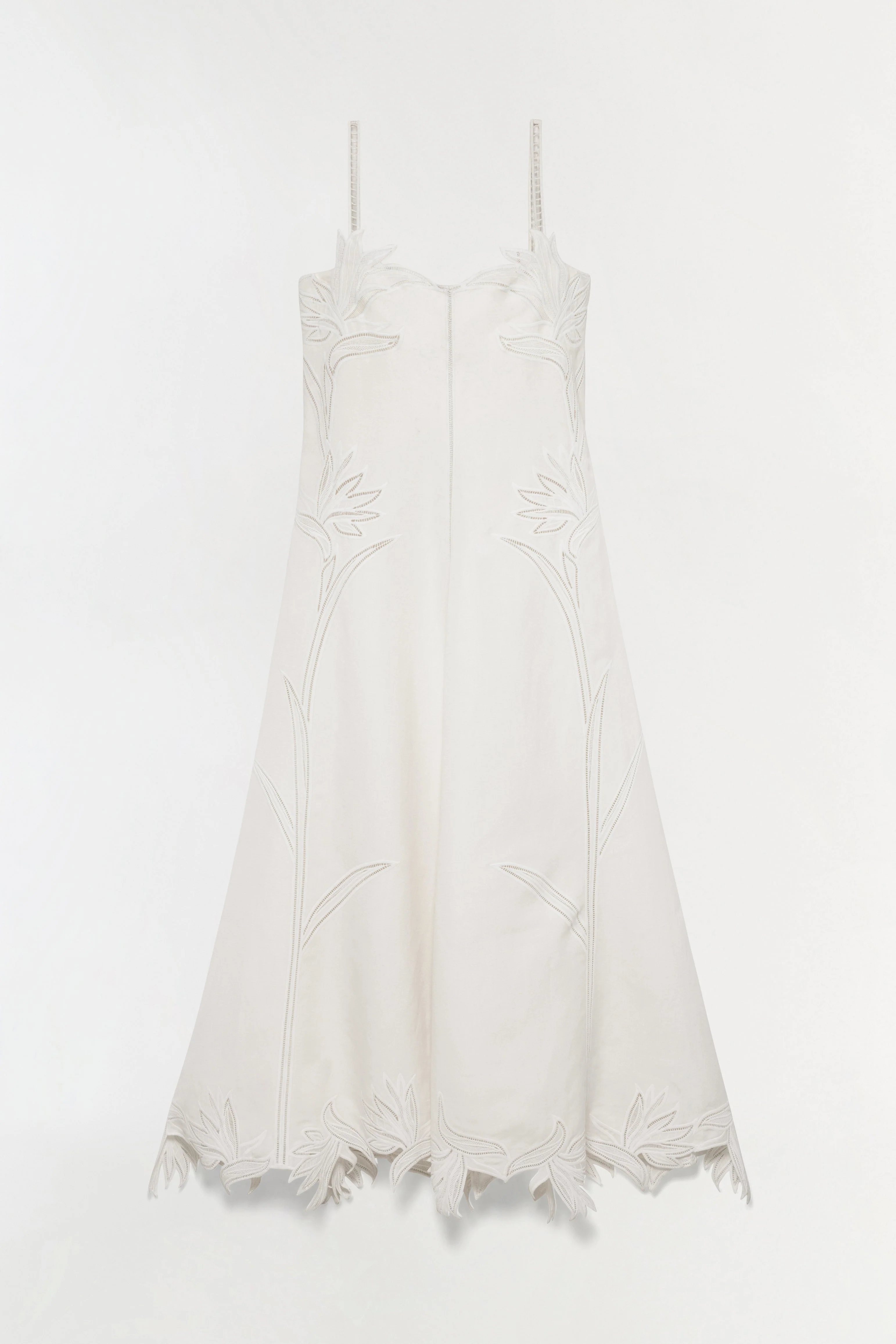 Simkhai - Ellery Embroidered Bustier Midi Dress