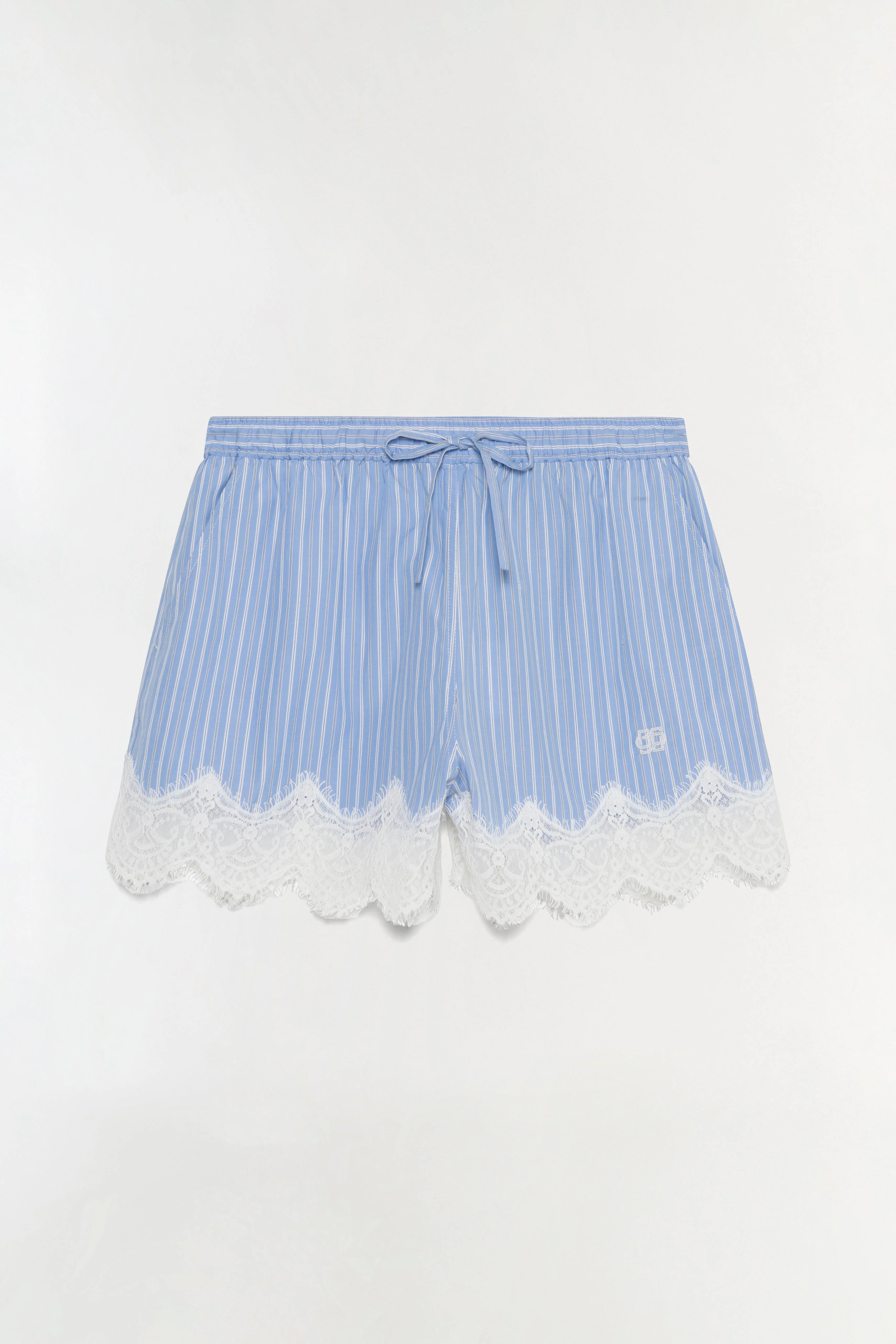 Simkhai - Emmie Cotton Lace Shorts