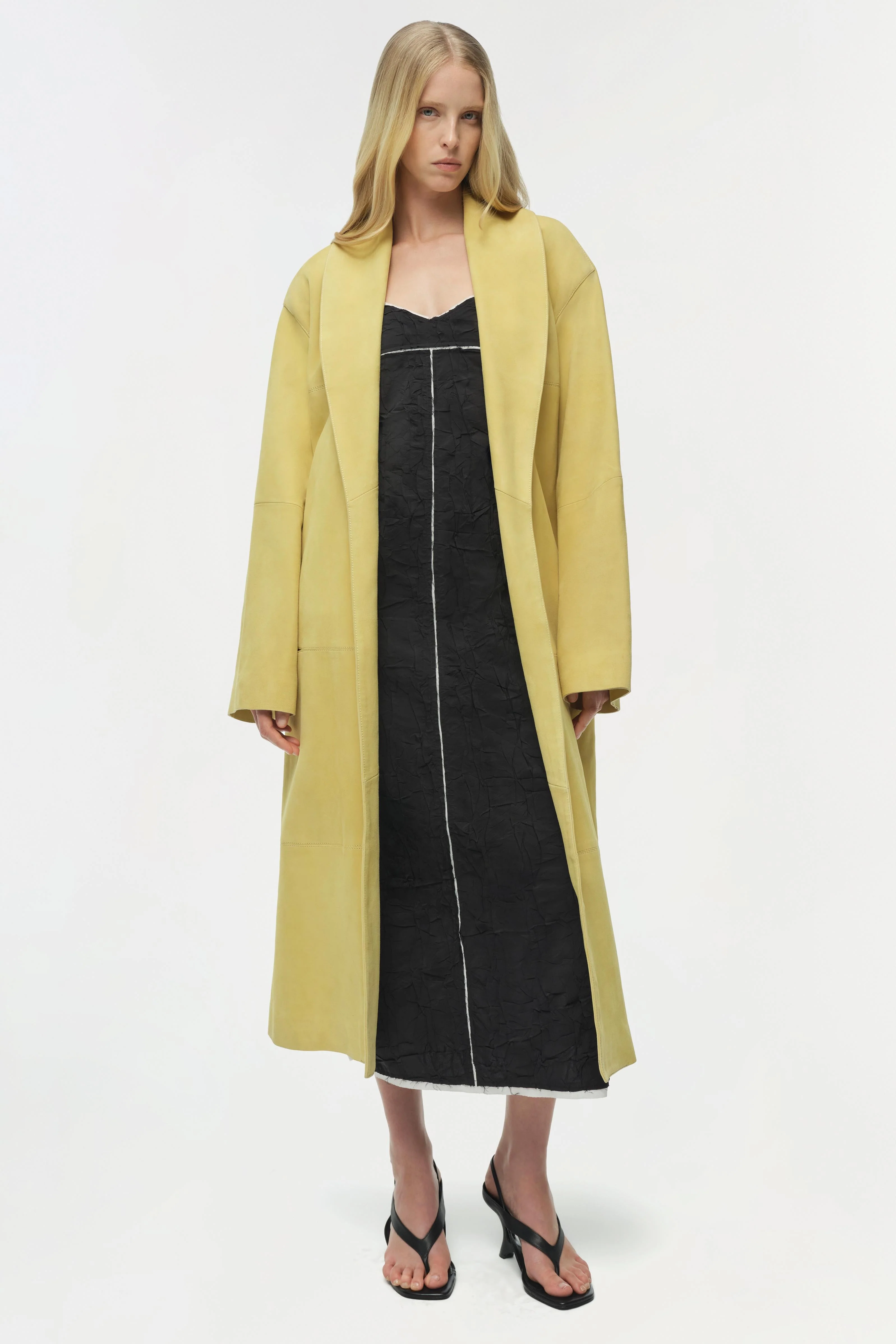 Simkhai - Enola Suede Trench Coat - Image 2