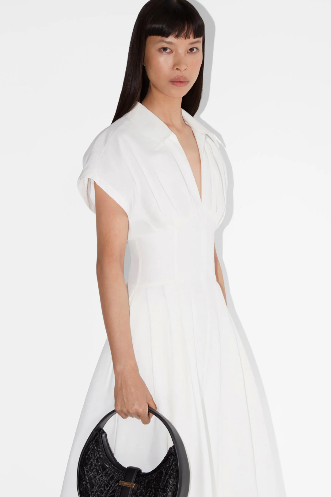 Simkhai - Farlow Cotton Faille Midi Dress - Image 2