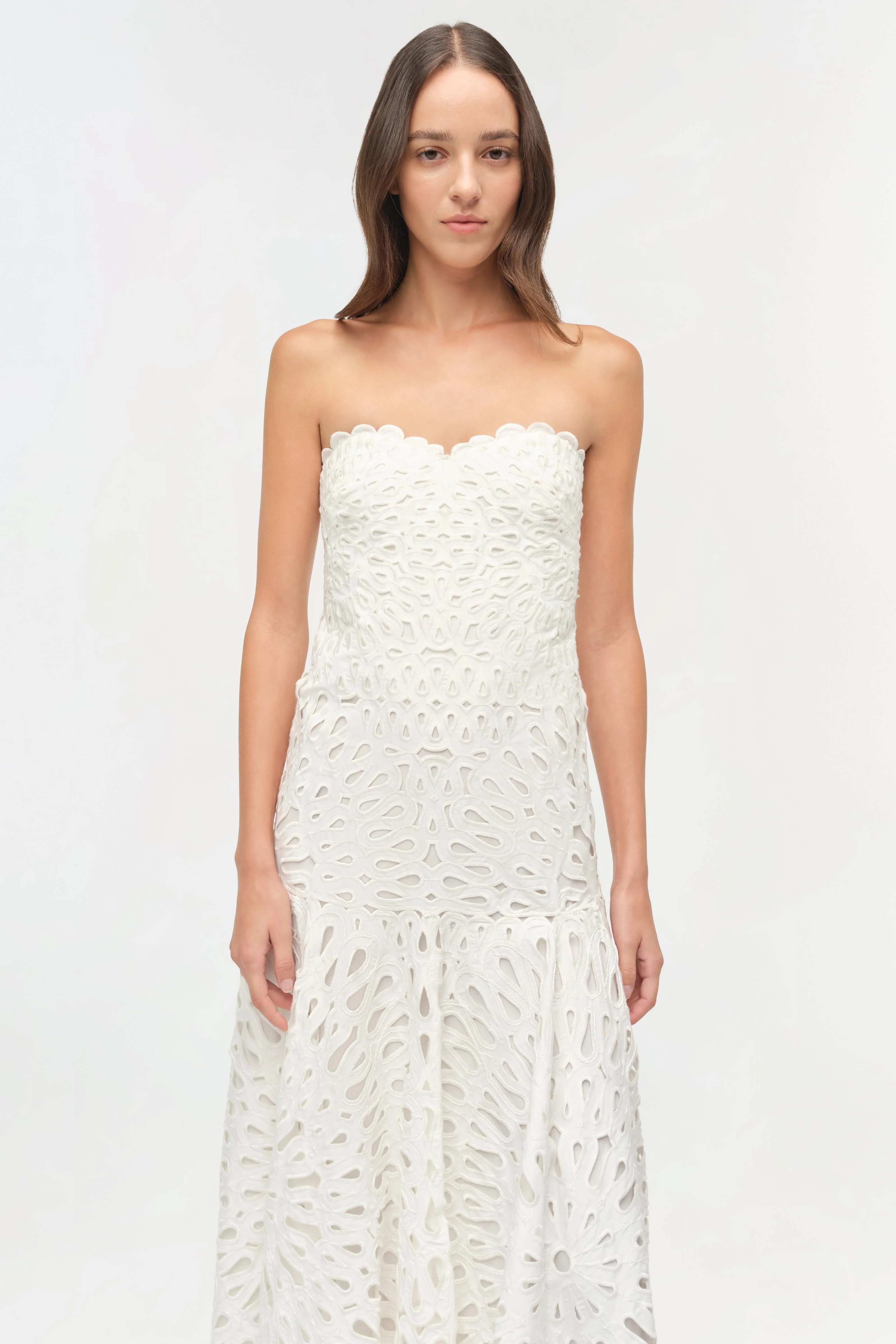 Simkhai - Florence Embroidered Midi Dress - Image 3