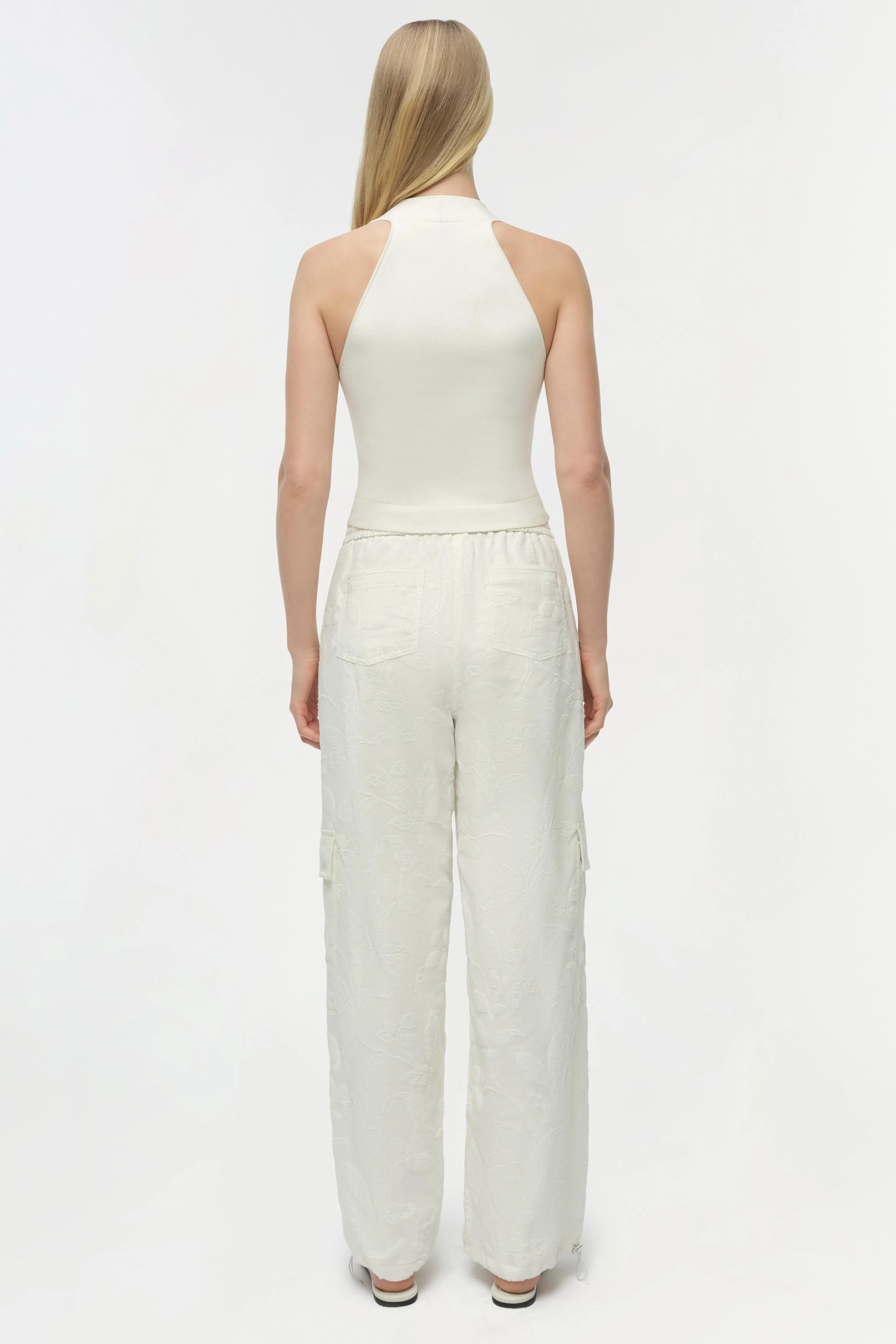 Simkhai - Georgiana Jacquard Cargo Pant - Image 5