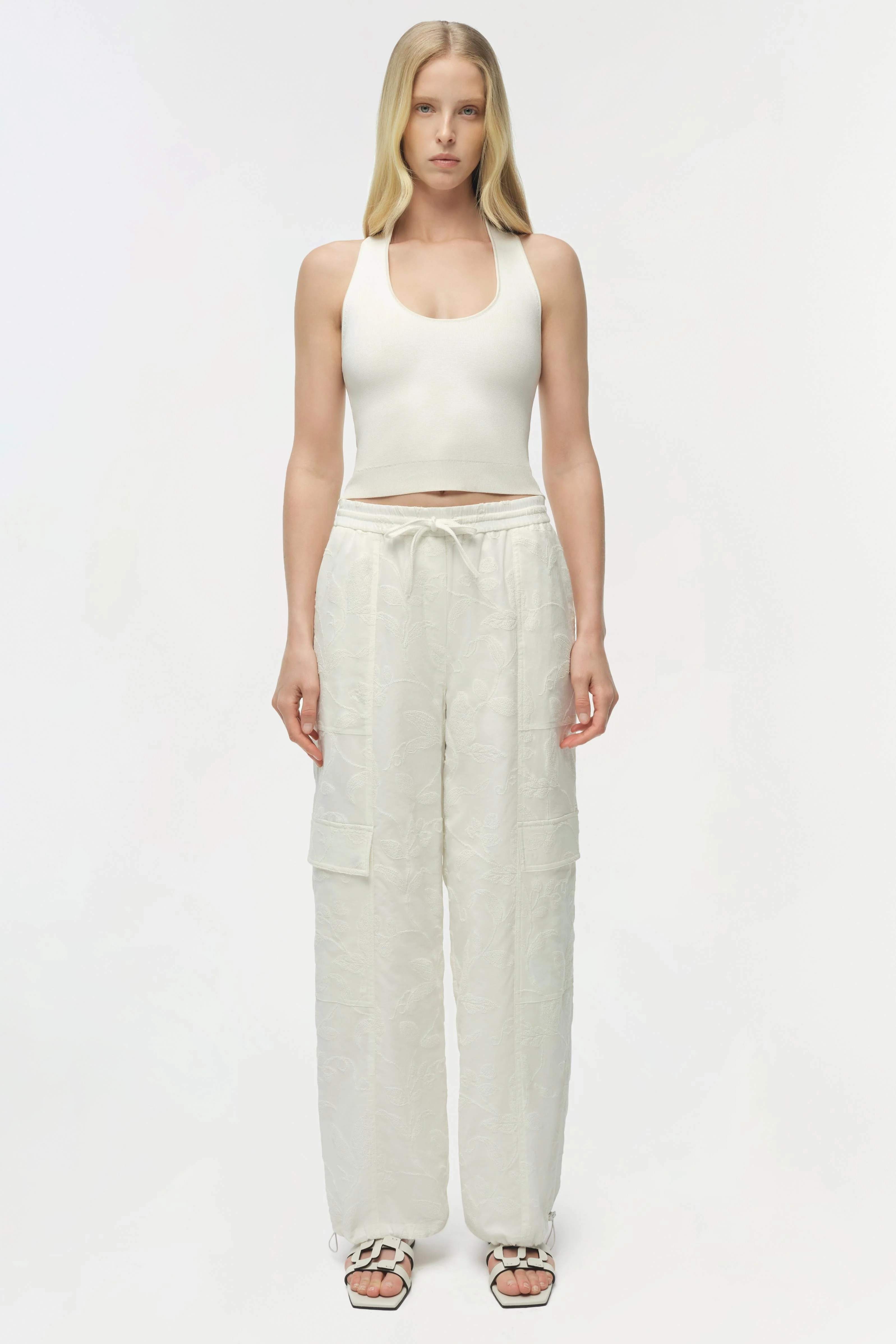 Simkhai - Georgiana Jacquard Cargo Pant - Image 6